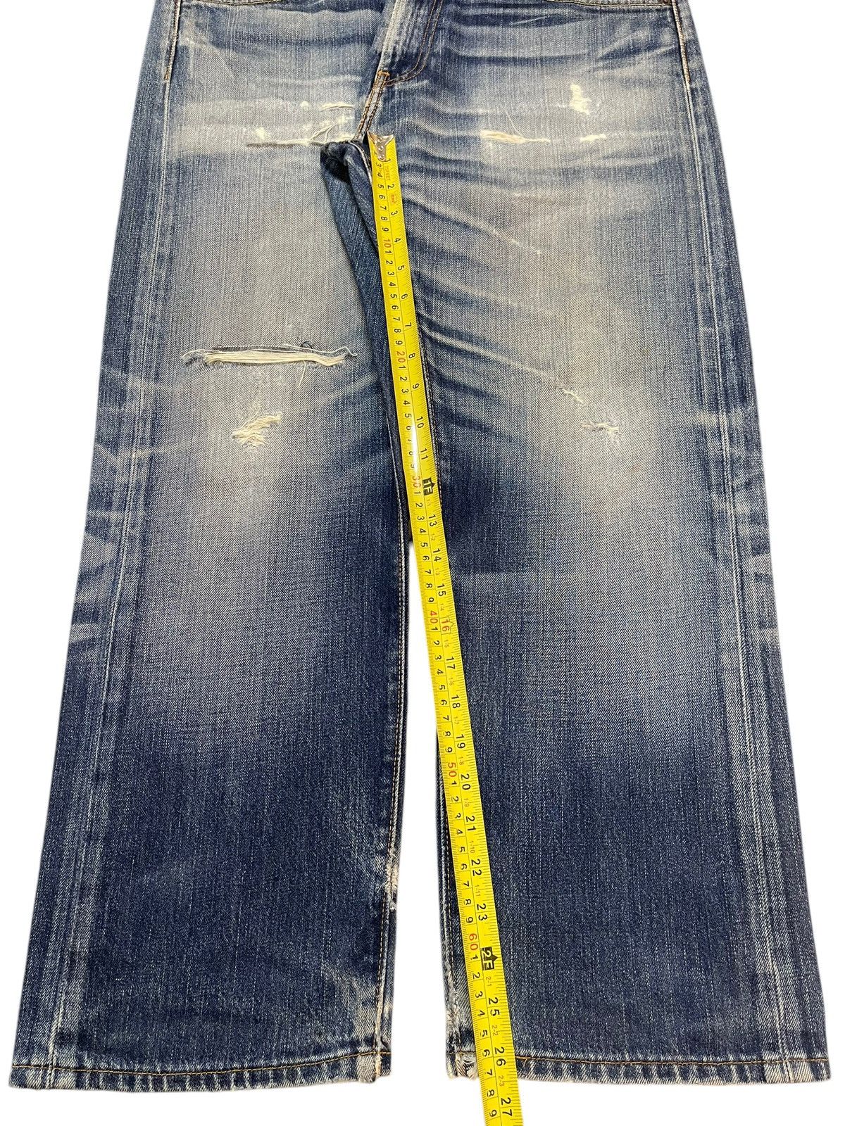 Levi's Vintage Levis 505 Blue Faded Wash Distressed Baggy Jeans Size US 34 / EU 50 - 13 Thumbnail