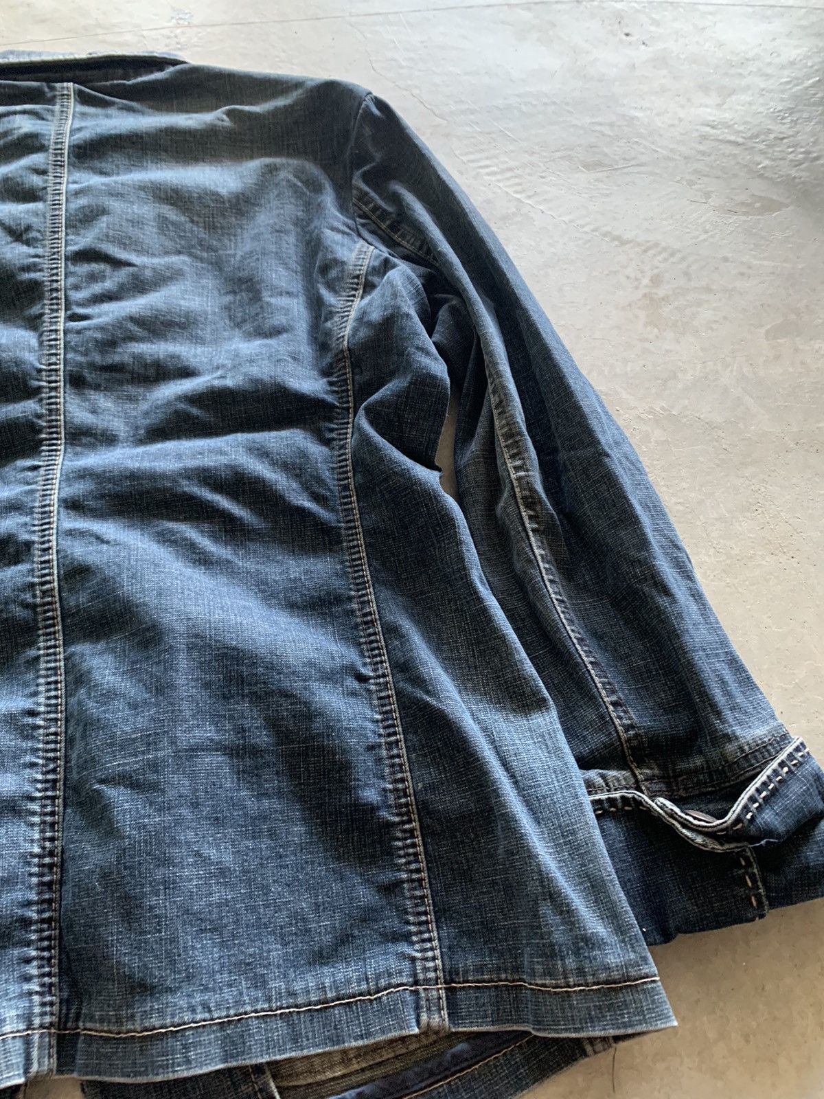 Designer × Marithe + Francois Girbaud RARE VINTAGE marithe francois girbaud MFG denim jacket/coat Size US M / EU 48-50 / 2 - 13 Thumbnail