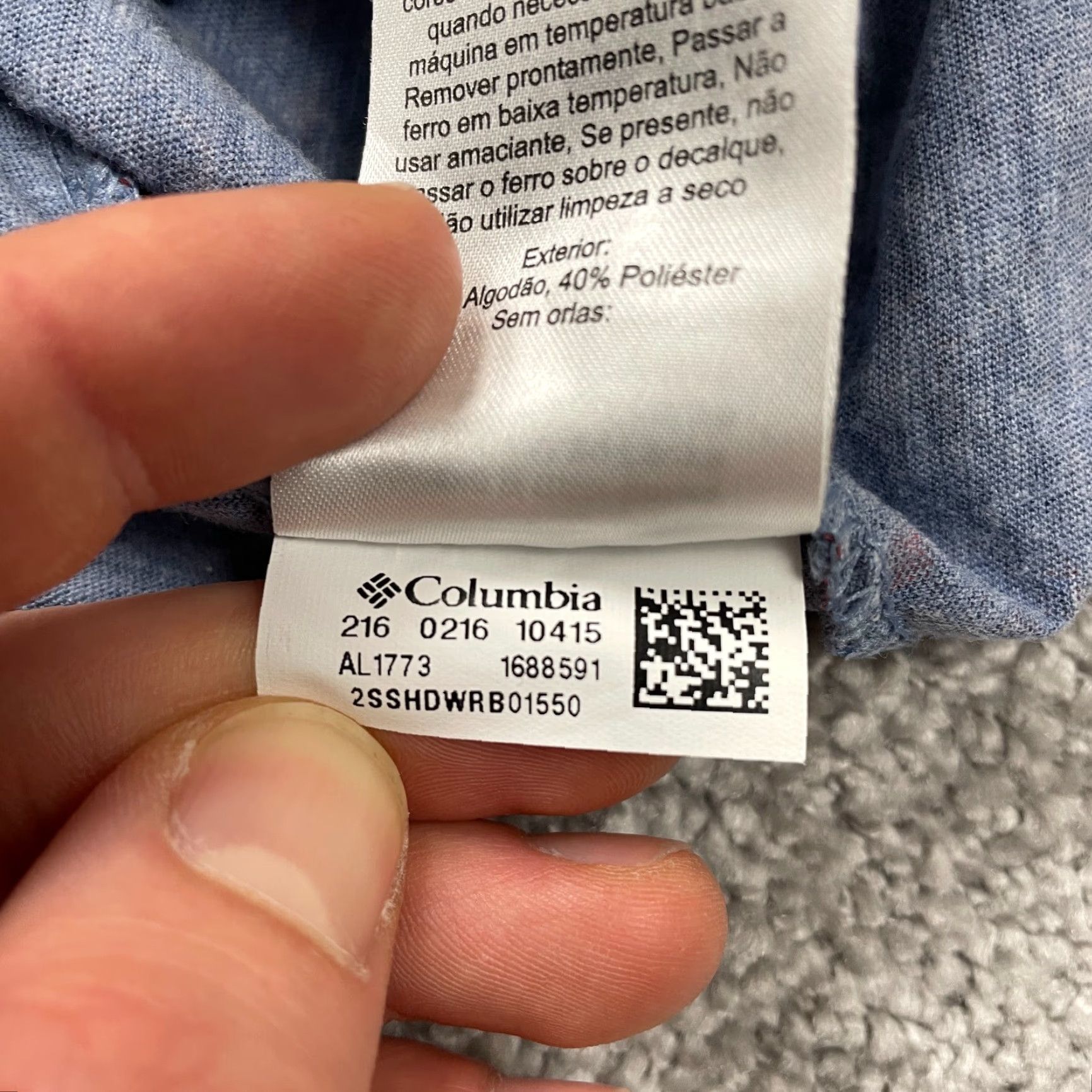 Logo 7 Columbia Top Womens Medium Gray V-Neck Long Sleeve Cotton Casual Logo Ladies Size M / US 6-8 / IT 42-44 - 7 Thumbnail