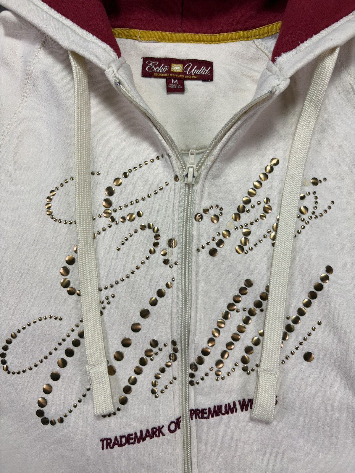 Ecko Unltd. Ecko Unltd Studded Big Logo Baggy Zip Hoodie L XL Size US L / EU 52-54 / 3 - 10 Thumbnail