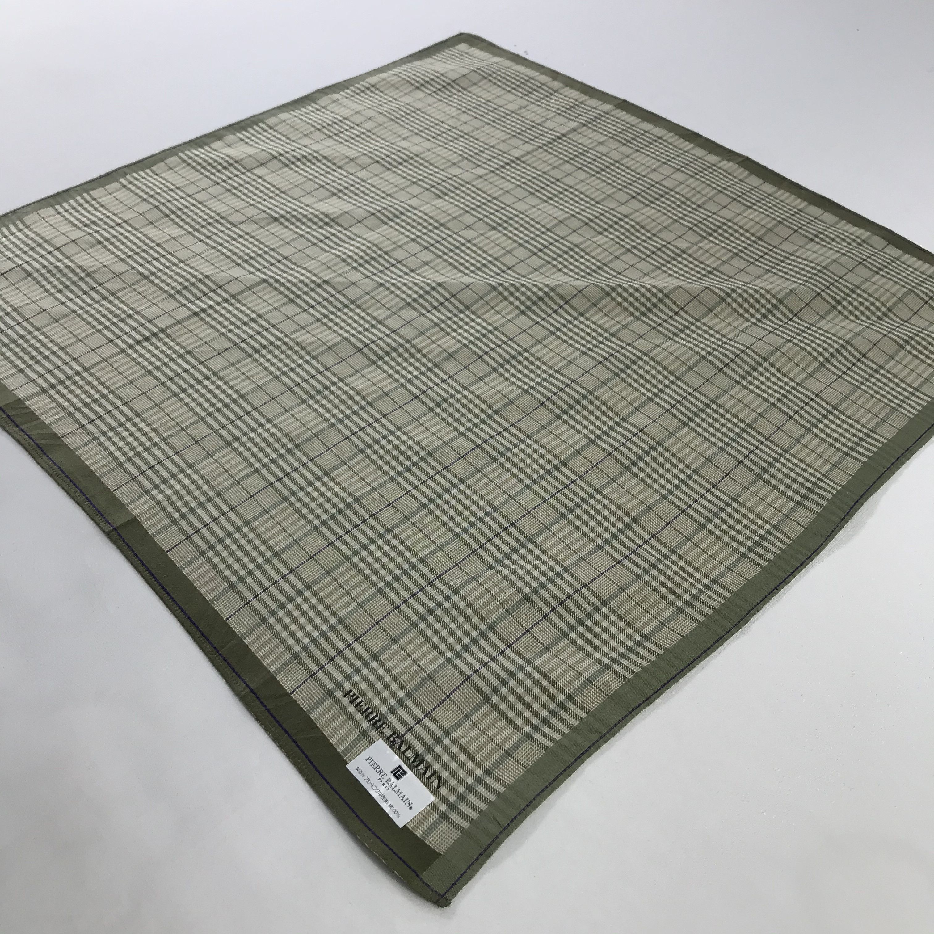Pierre Balmain × Vintage Pierre Balmain Bandana / Handkerchief / Neckerchief - S444 Size ONE SIZE - 2 Thumbnail