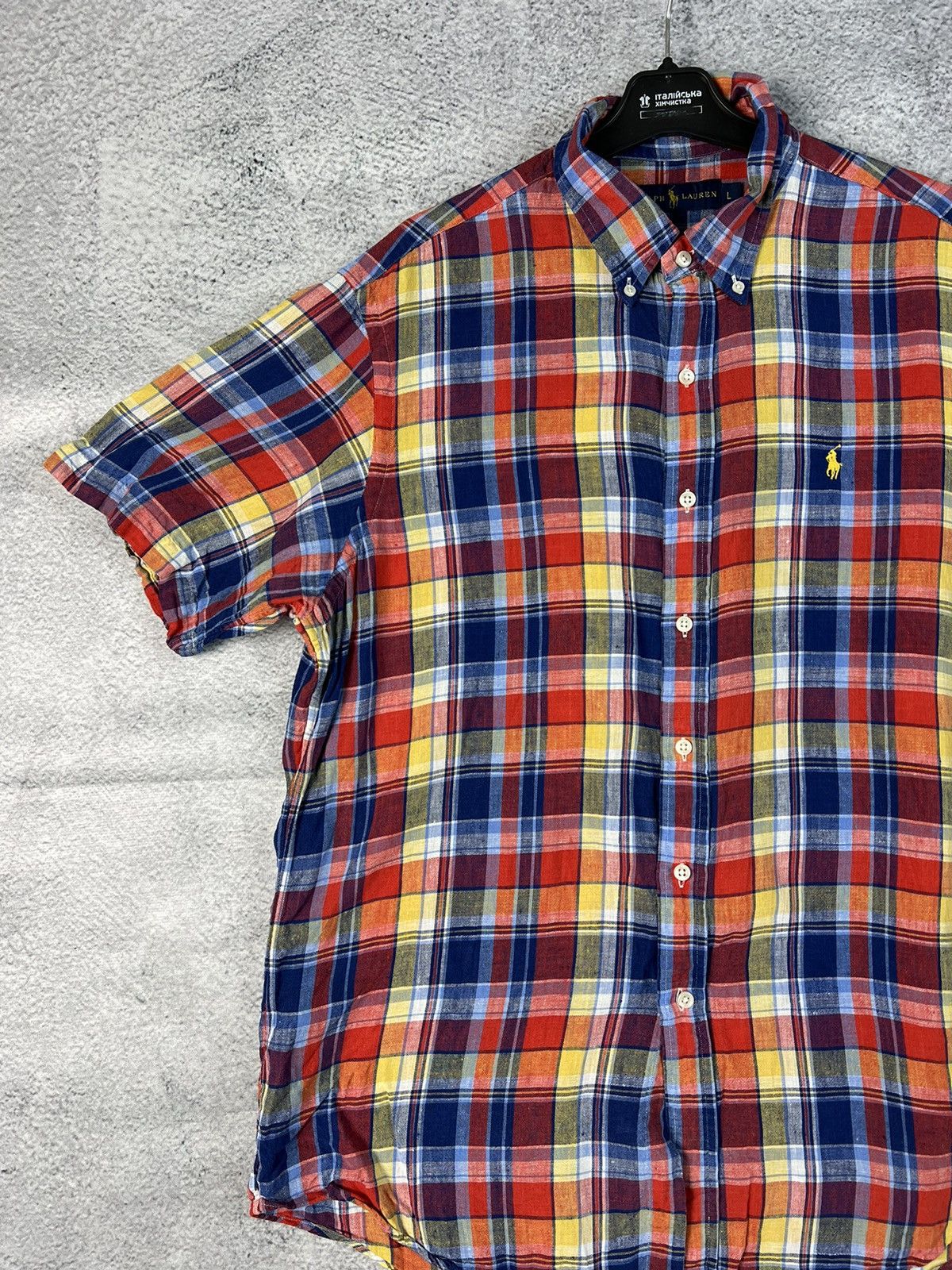 Polo Ralph Lauren × Urban Outfitters Polo Ralph Lauren linen Hawaiian shirt Size US L / EU 52-54 / 3 - 4 Thumbnail