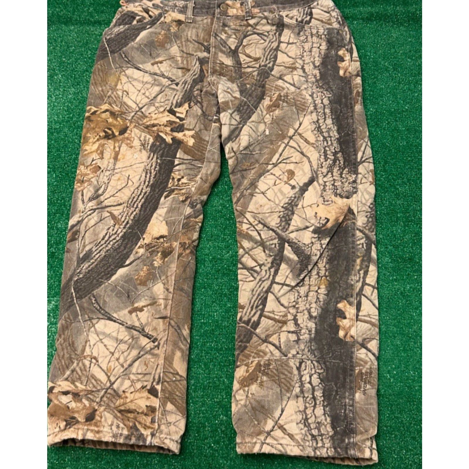 Wrangler VINTAGE Wrangler RealTree Camo Hunter Jeans Real Tree 38x30 Lined Relaxed Mens Pants Size US 38 / EU 54 - 2 Thumbnail