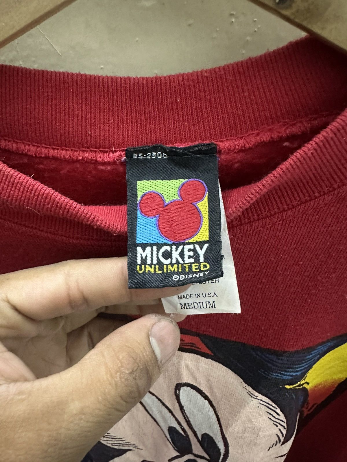 Mickey Mouse Sweatshirt Mickey Mouse Unlimited Size US M / EU 48-50 / 2 - 1 Thumbnail