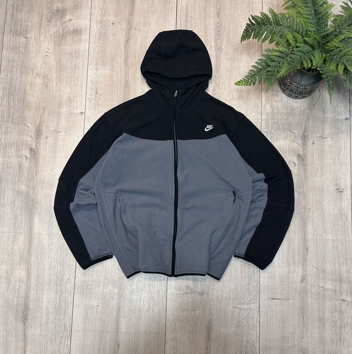 Nike teddy hoodie best sale