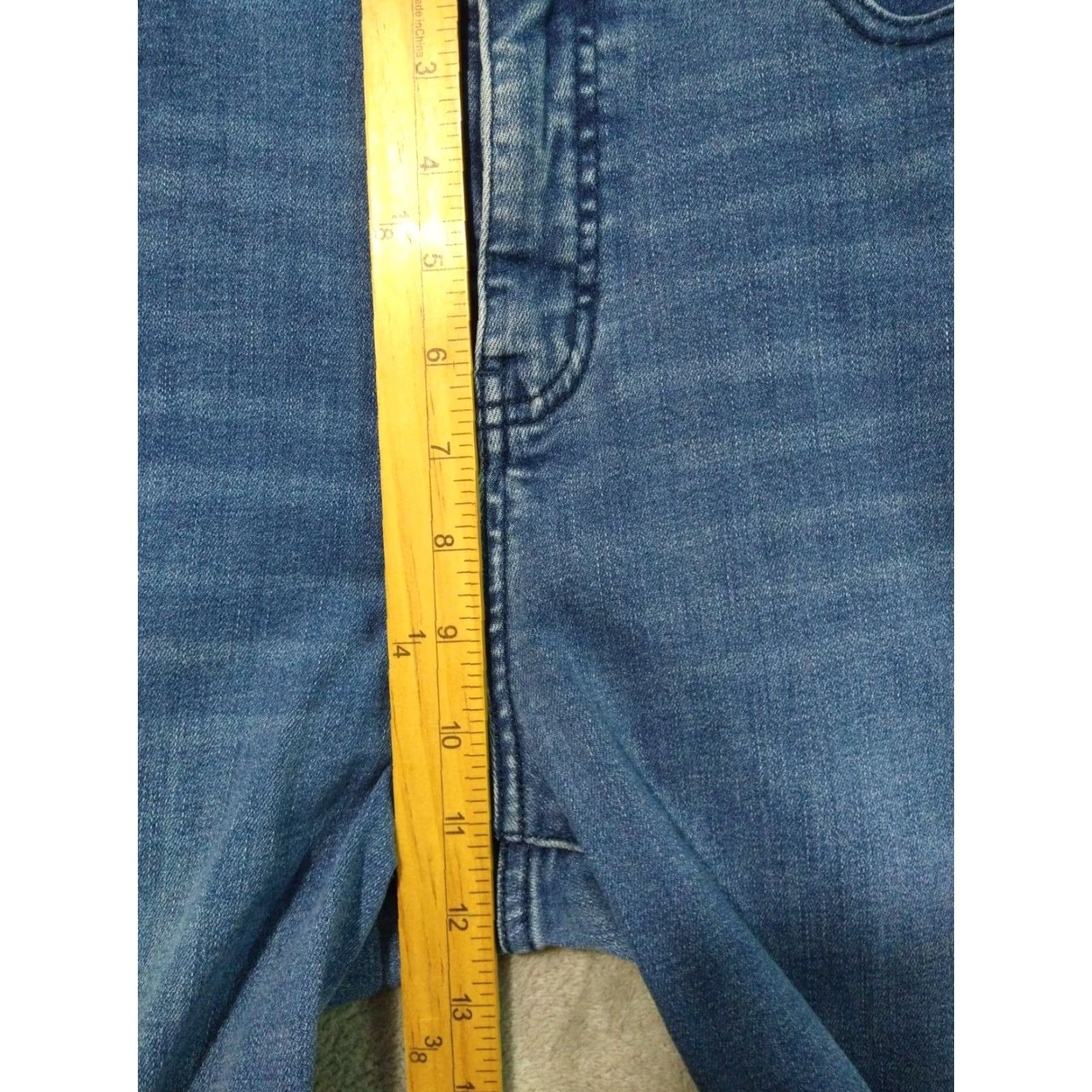 Soft Surroundings Soft Surroundings Jeans Womens 10 Blue Denim Ultimate High Rise Bootcut Stretch Size 32" / US 10 / IT 46 - 4 Thumbnail