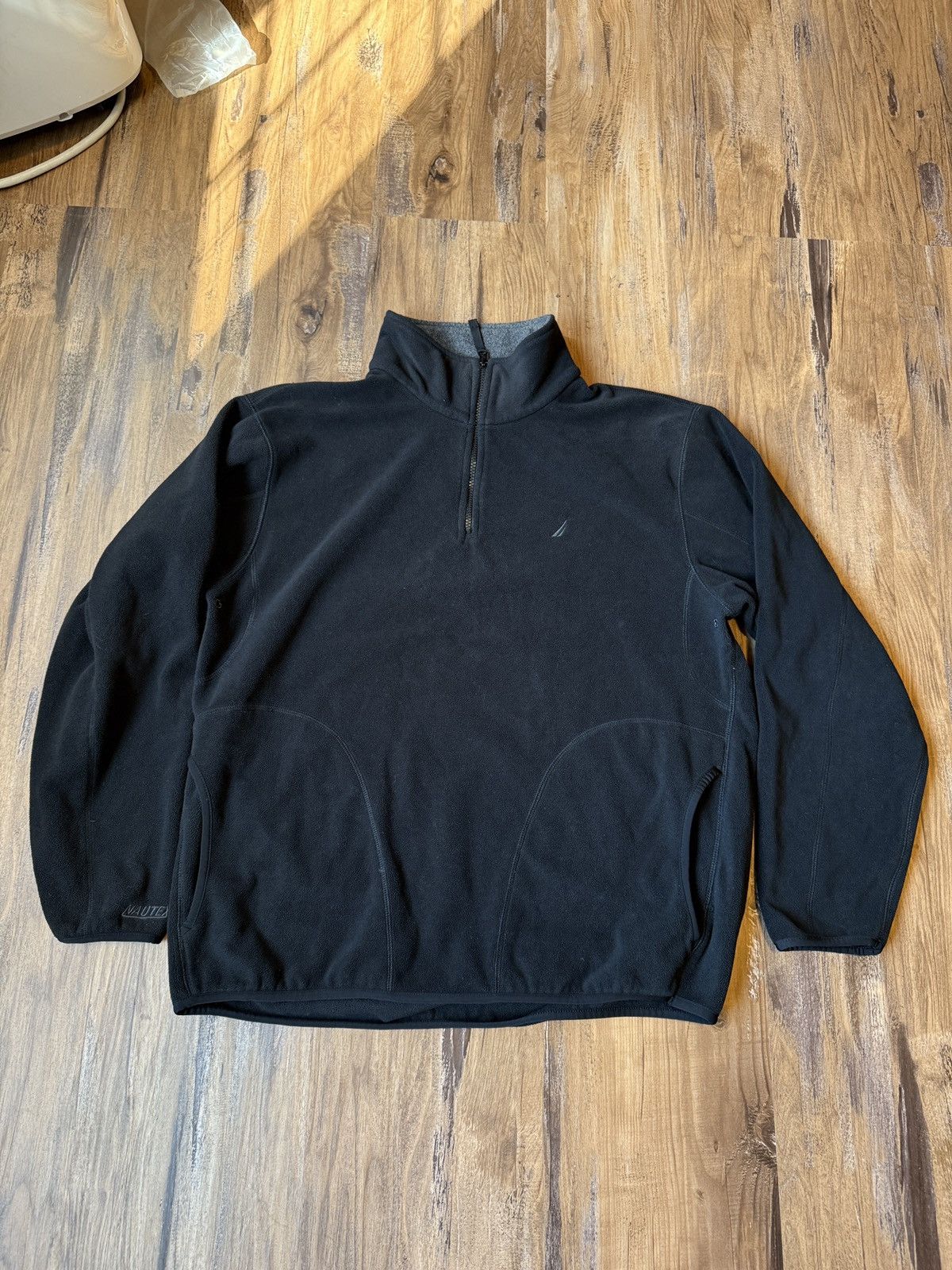 Nautica Vintage Black Nautica Pullover Size US L / EU 52-54 / 3 - 1 Thumbnail