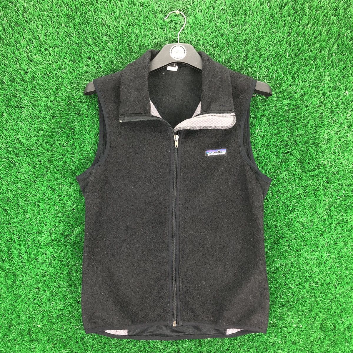 Vintage 90's Patagonia MADE IN USA Fleece Zipper Vest