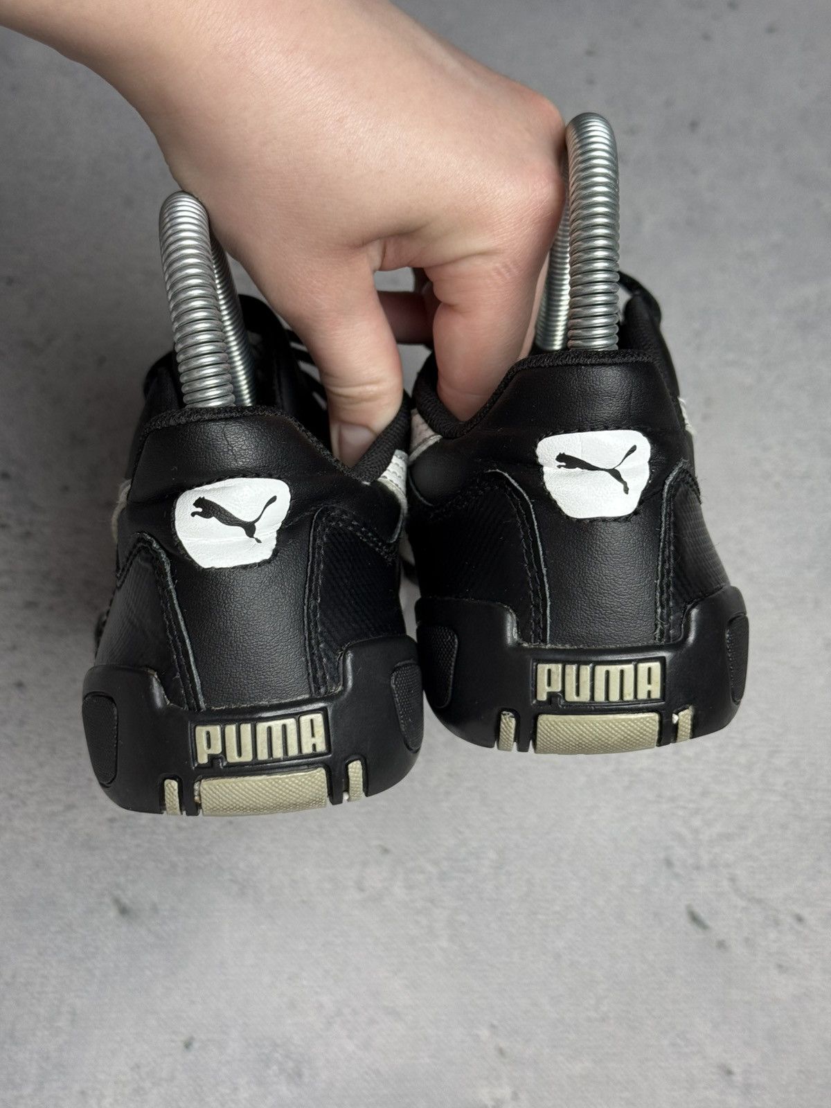 Puma Vintage Puma Speedcat Leather Y2K Black/White Sneakers Size US 5.5 / IT 35.5 - 6 Thumbnail