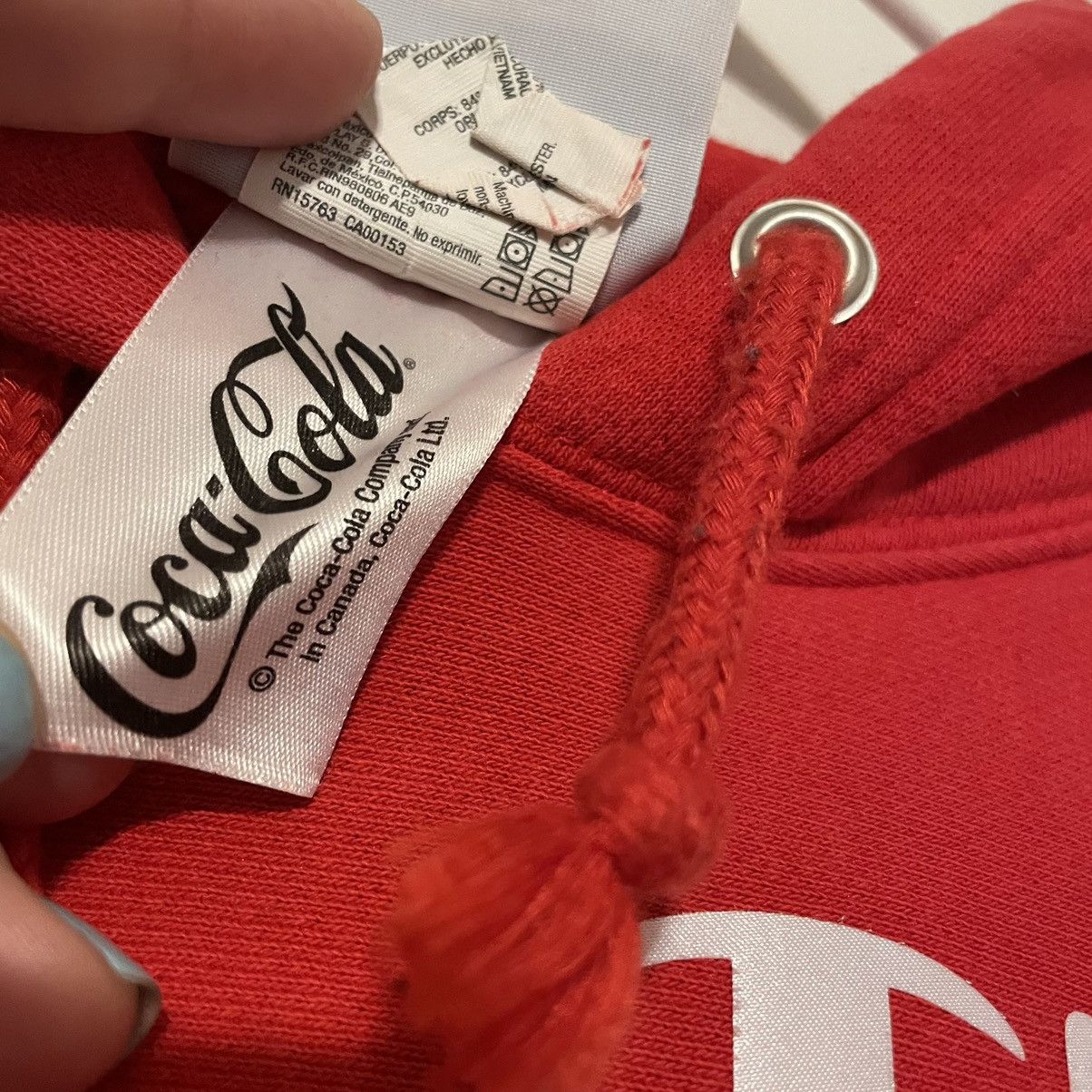 Champion Vintage Champion Reverse Weave Coca Cola Graphic Hoodie Size US M / EU 48-50 / 2 - 5 Thumbnail