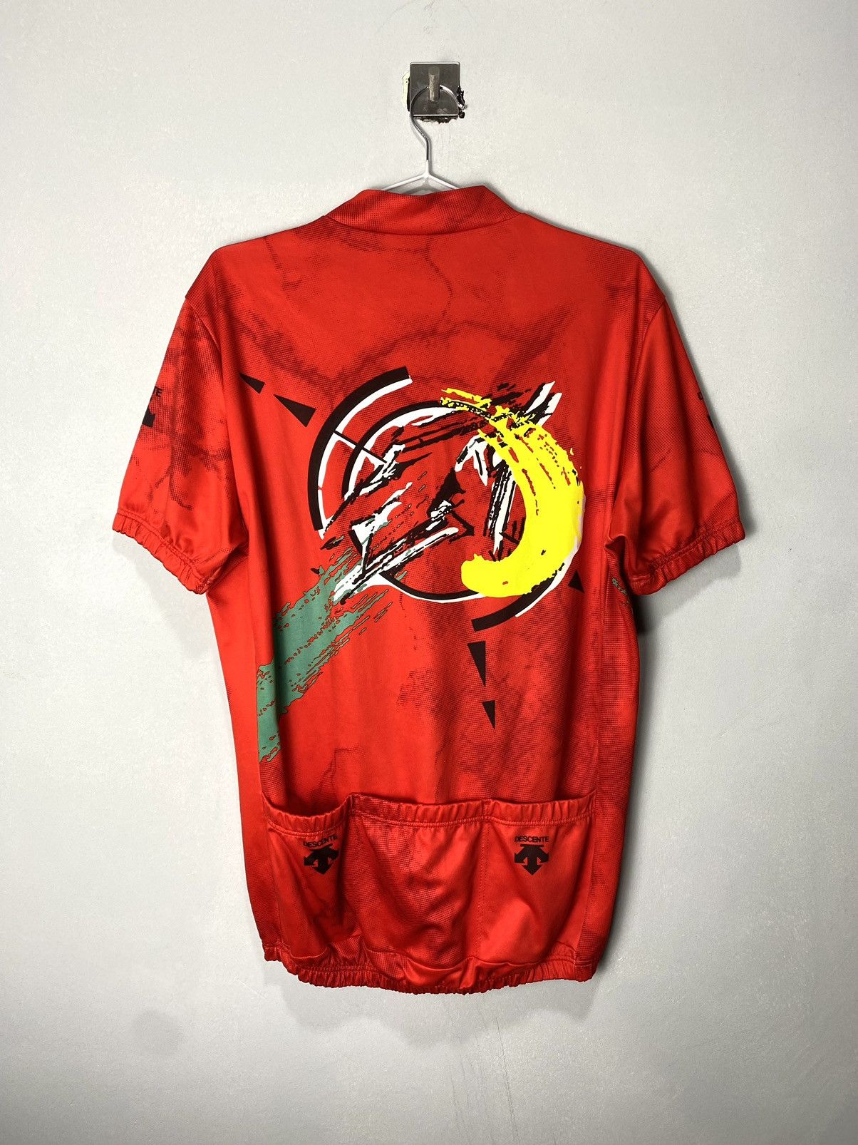 Bicycle Vintage Descente Cycling Jersey T Shirt Size US L / EU 52-54 / 3 - 6 Thumbnail