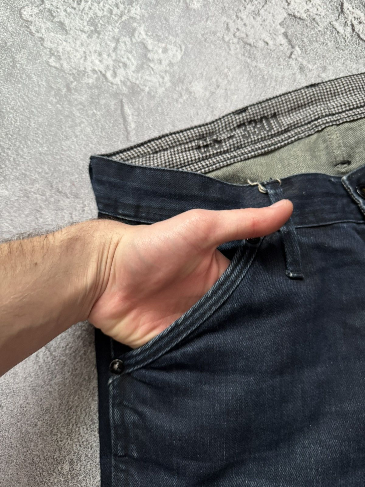 G-Star × Vintage G star raw 32/32 denim pant trouser Jean chino vintage 90s Size US 32 / EU 48 - 10 Thumbnail