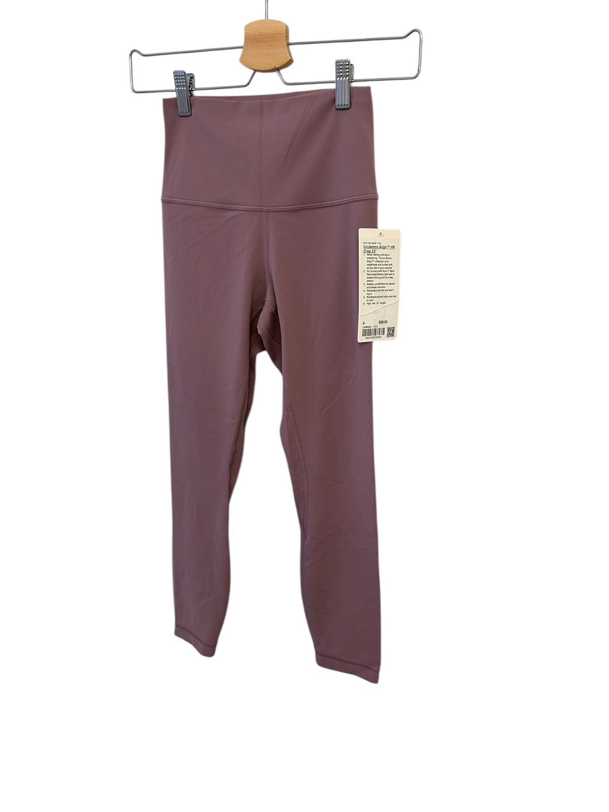Lululemon lululemon Align High-Rise Crop 23" Size 4 Lavender Lux Size 27" / US 4 / IT 40 - 5 Thumbnail