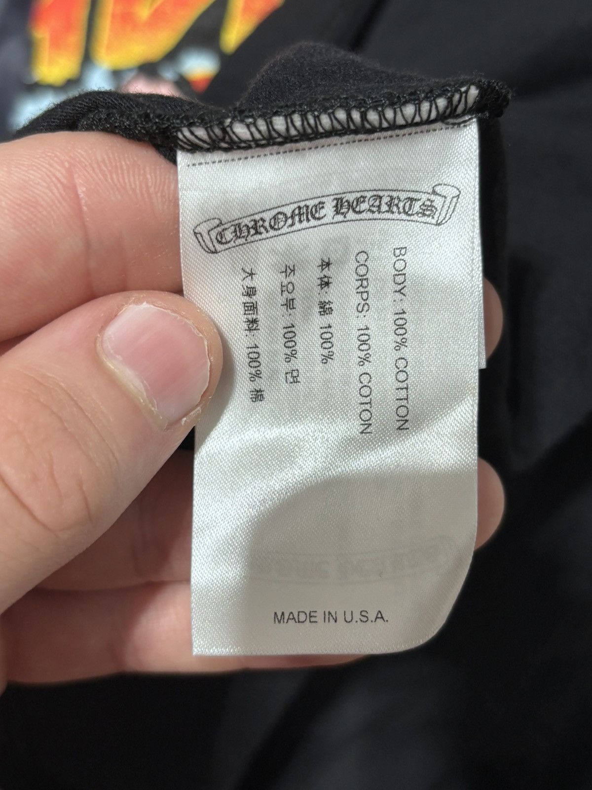 Chrome Hearts Chrome Hearts Deadly Doll T-Shirt (Miami Exclusive) 'Black' Size US M / EU 48-50 / 2 - 6 Thumbnail