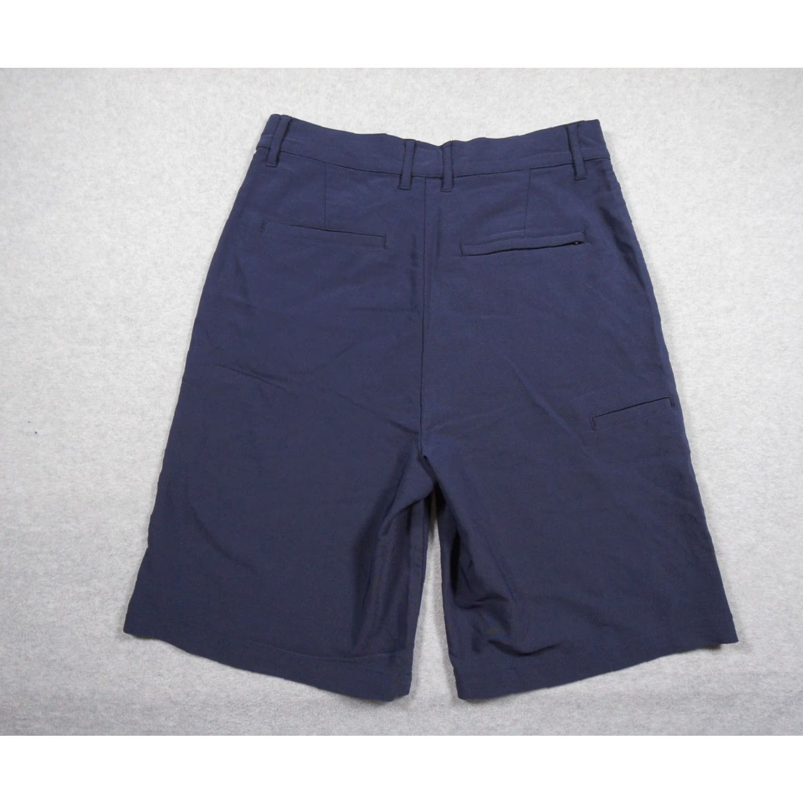 Vintage Urban Golf Gear Shorts Mens Small Blue Chino Stretch Flat Front 11" Inseam Adult Size US 29 - 4 Thumbnail