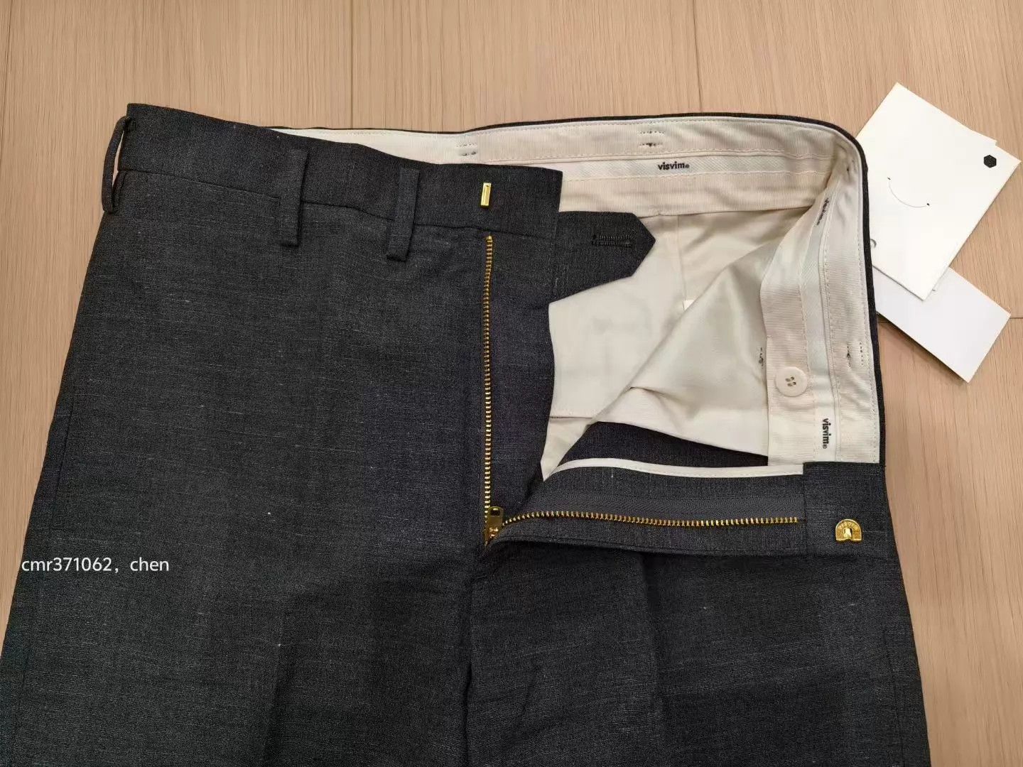 Visvim VISVIM 25SS DALTON SLACKS (W/L) Charcoal 1 Wool-Linen Size US 30 / EU 46 - 6 Thumbnail