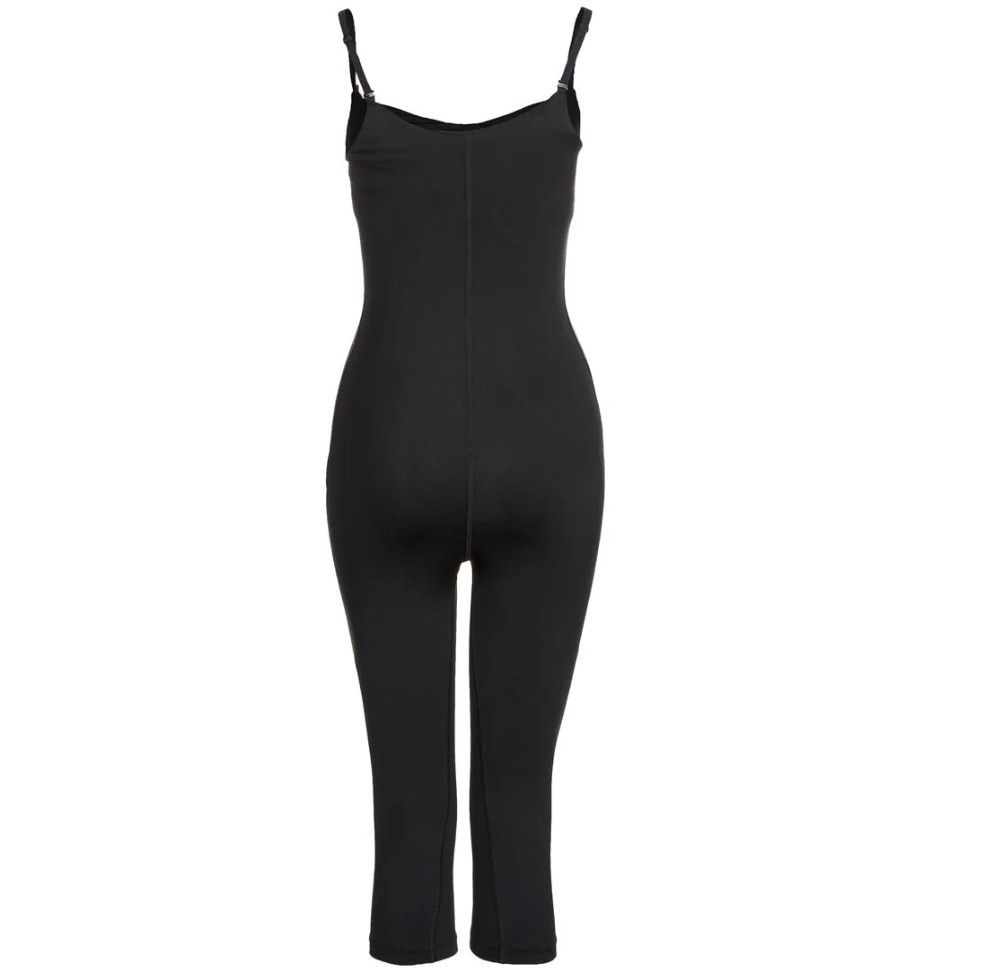 Nike Nike Strappy Cropped Jumpsuit Black ( S ) Size 25" / US 0 / IT 36 - 5 Thumbnail