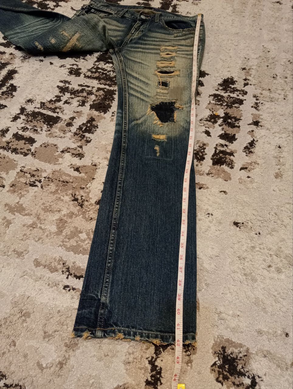 JACKROSE Vintage Jackrose Japan Distressed Look Jeans - Size 33 Size US 33 - 12 Thumbnail