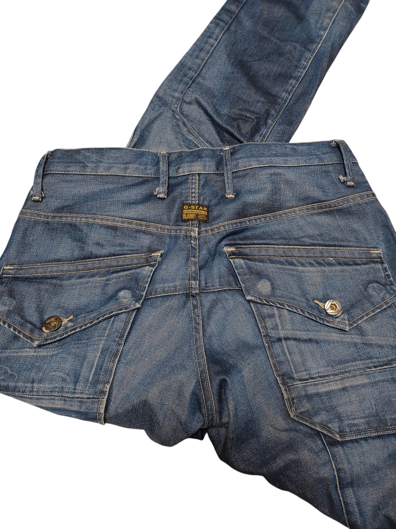 G-Star G STAR RAW MULTIPOCKET CARGO W32 L32 JEANS DENIM Size US 32 / EU 48 - 4 Thumbnail