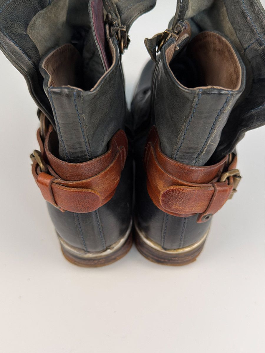 A.S.98 Airstep A.S.98 high-top boots with buckles and studs Size US 7 / IT 37 - 4 Thumbnail