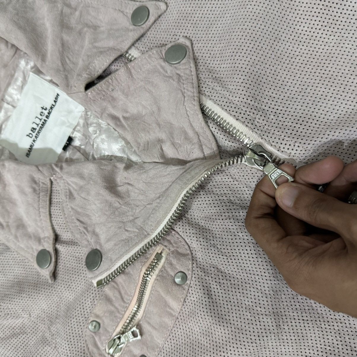 Isamu Katayama Backlash Isamu Katayama Backlash Ballet Double Collar Leather Jacket Size XS / US 0-2 / IT 36-38 - 8 Thumbnail