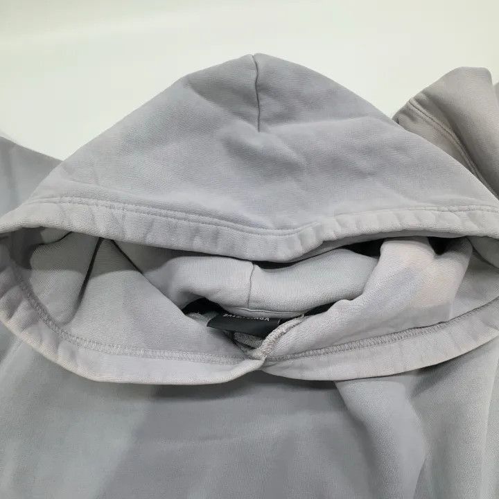 Balenciaga Balenciaga Balenciaga Gray Oversized Hoodie for Unisex -25 Size US XS / EU 42 / 0 - 4 Thumbnail