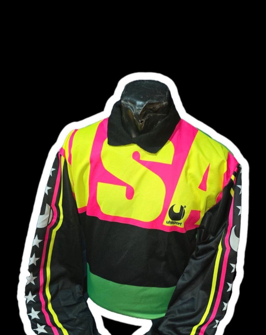 Vintage Uhlsport pro Usa towartpullover soccer jersey 90's Size US XL / EU 56 / 4 - 1 Thumbnail