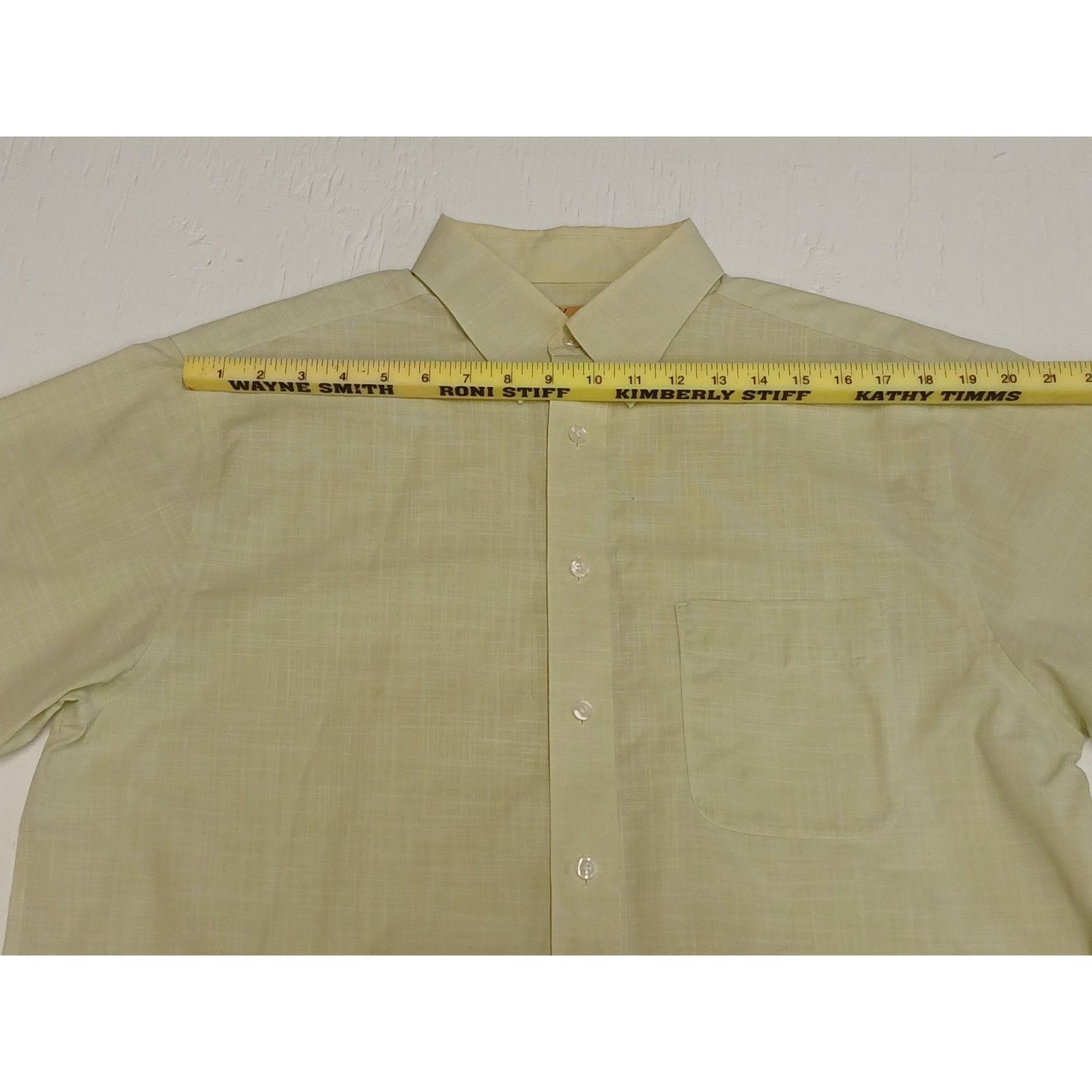 Roundtree & Yorke Roundtree & Yorke Gold Label (Large) Green Button Shirt Size US L / EU 52-54 / 3 - 4 Thumbnail