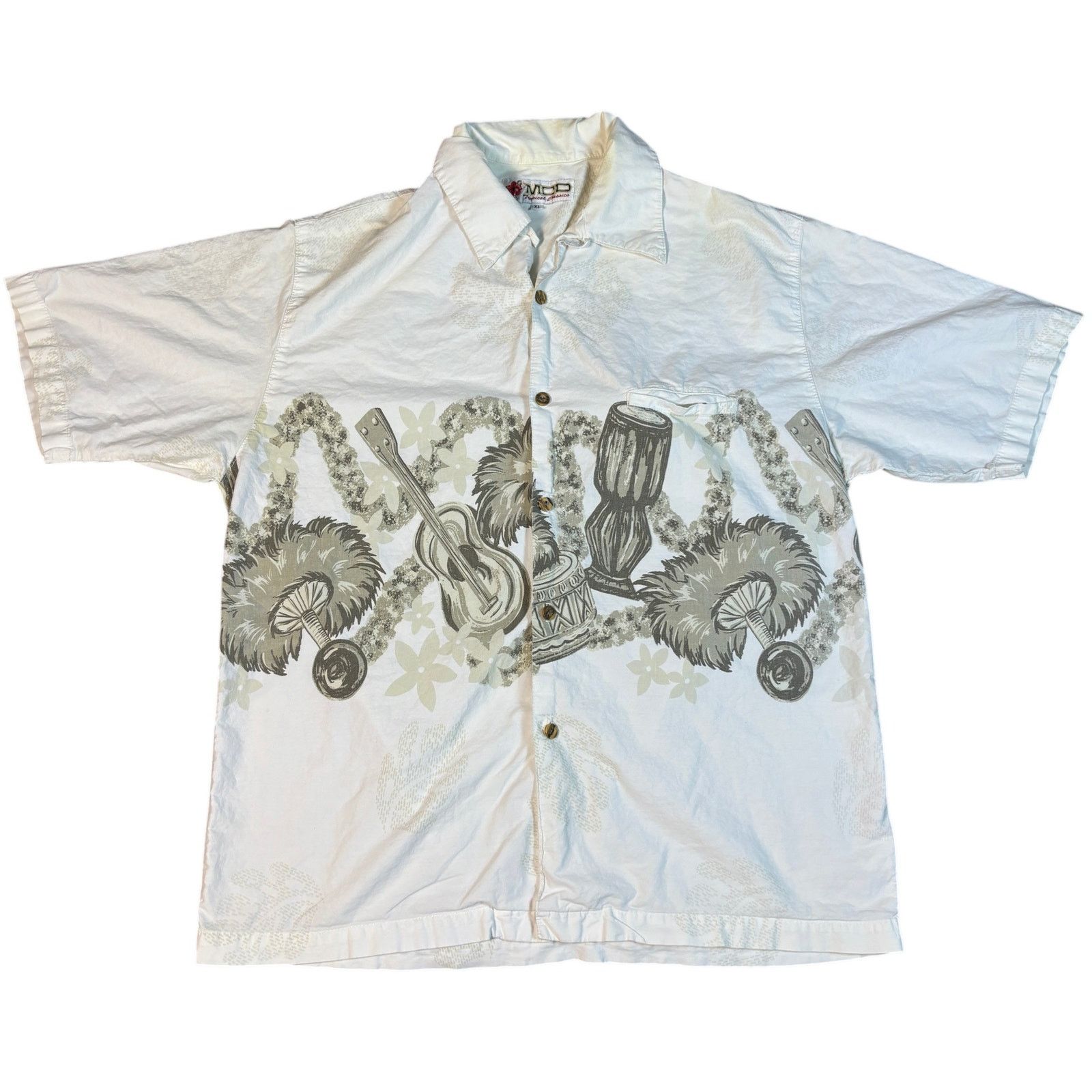 Other y2k 2000s hawaii button up MCD Tropical Classics summer XL Size US XL / EU 56 / 4 - 1 Thumbnail