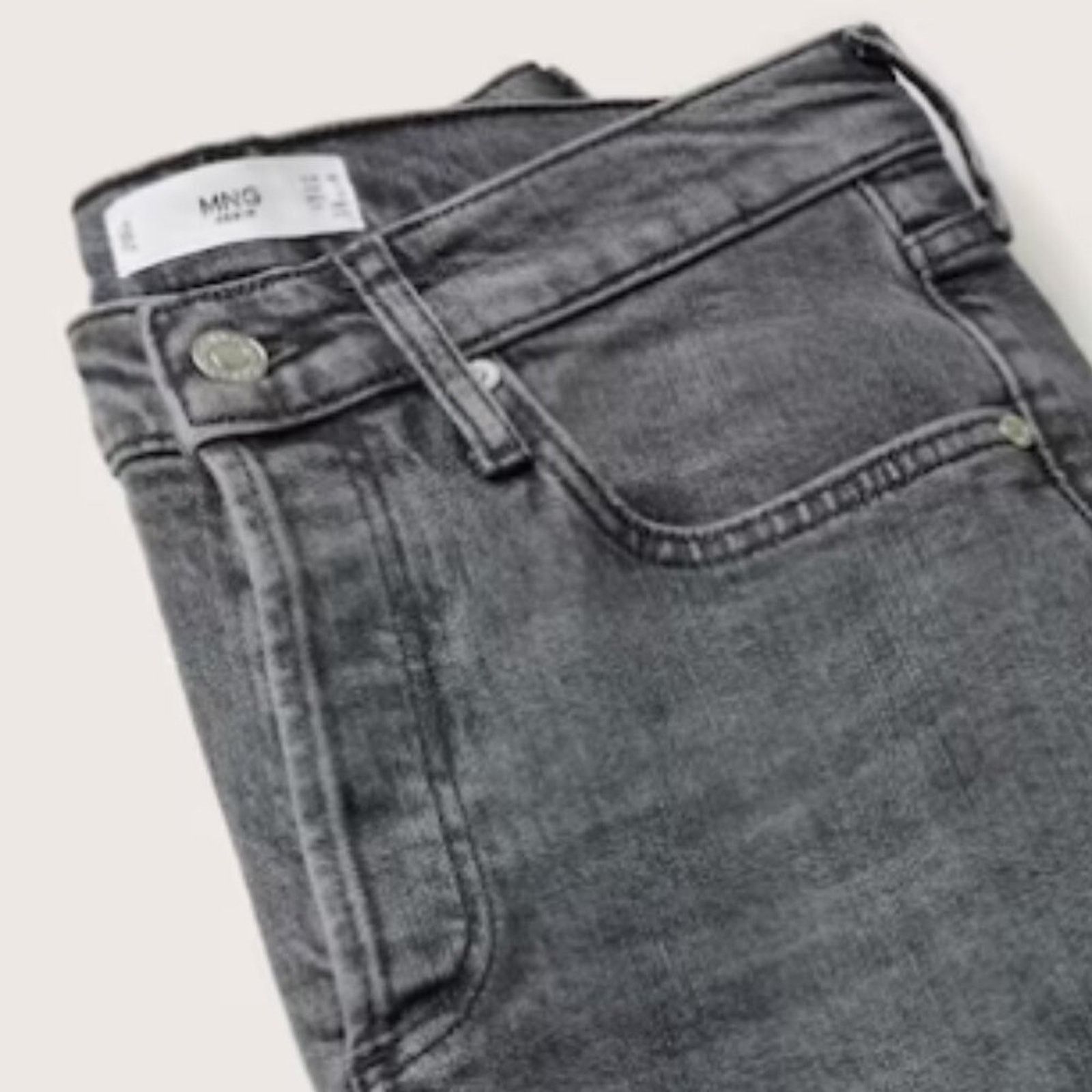 Mango Mango MNG Slim Mid-Rise Cropped Jeans NWT Plus 18 Size 40" / US 18 - 10 Thumbnail