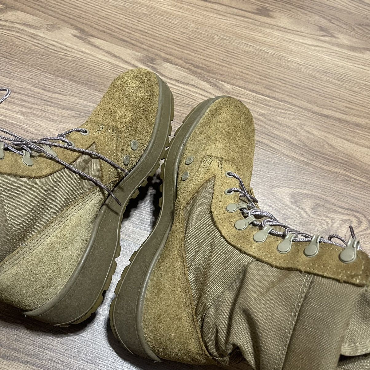 Vibram Tan beige military US Army combat boots vibram Size US 11.5 / EU 44-45 - 6 Thumbnail