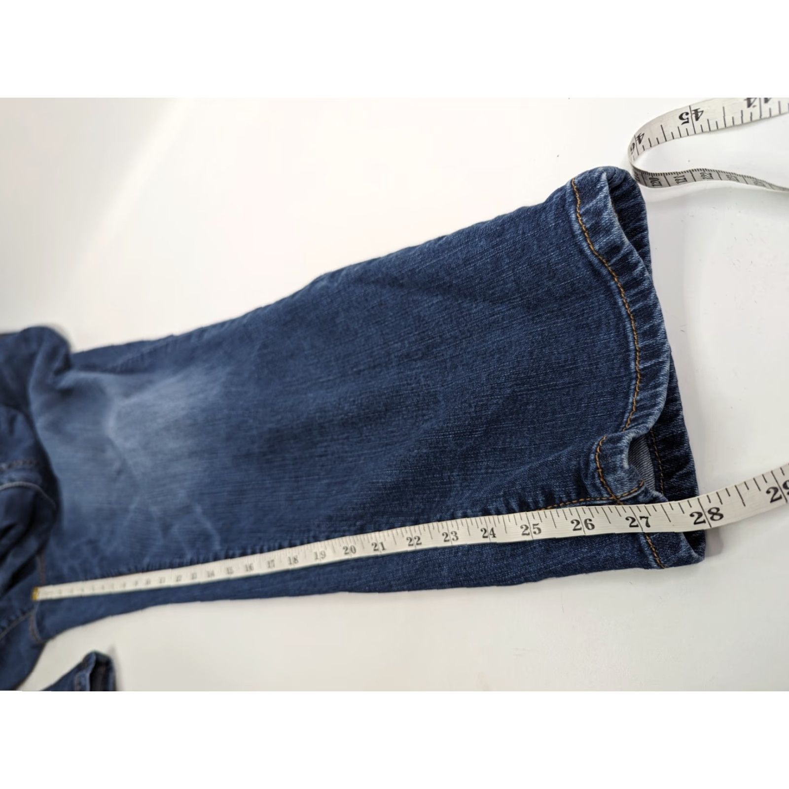 Torrid Torrid Vintage Boyfriend Straight Jeans Women Size 22 5-Pocket Stretch Denim Blue Mid-Rise Aged Distressed 13622981 Mens? Size 40" / US 18 - 4 Thumbnail