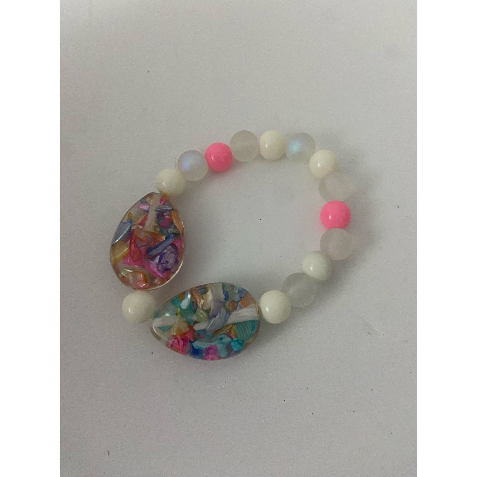 Other Handmade colorful glass egg bead bracelet Size ONE SIZE - 3 Thumbnail