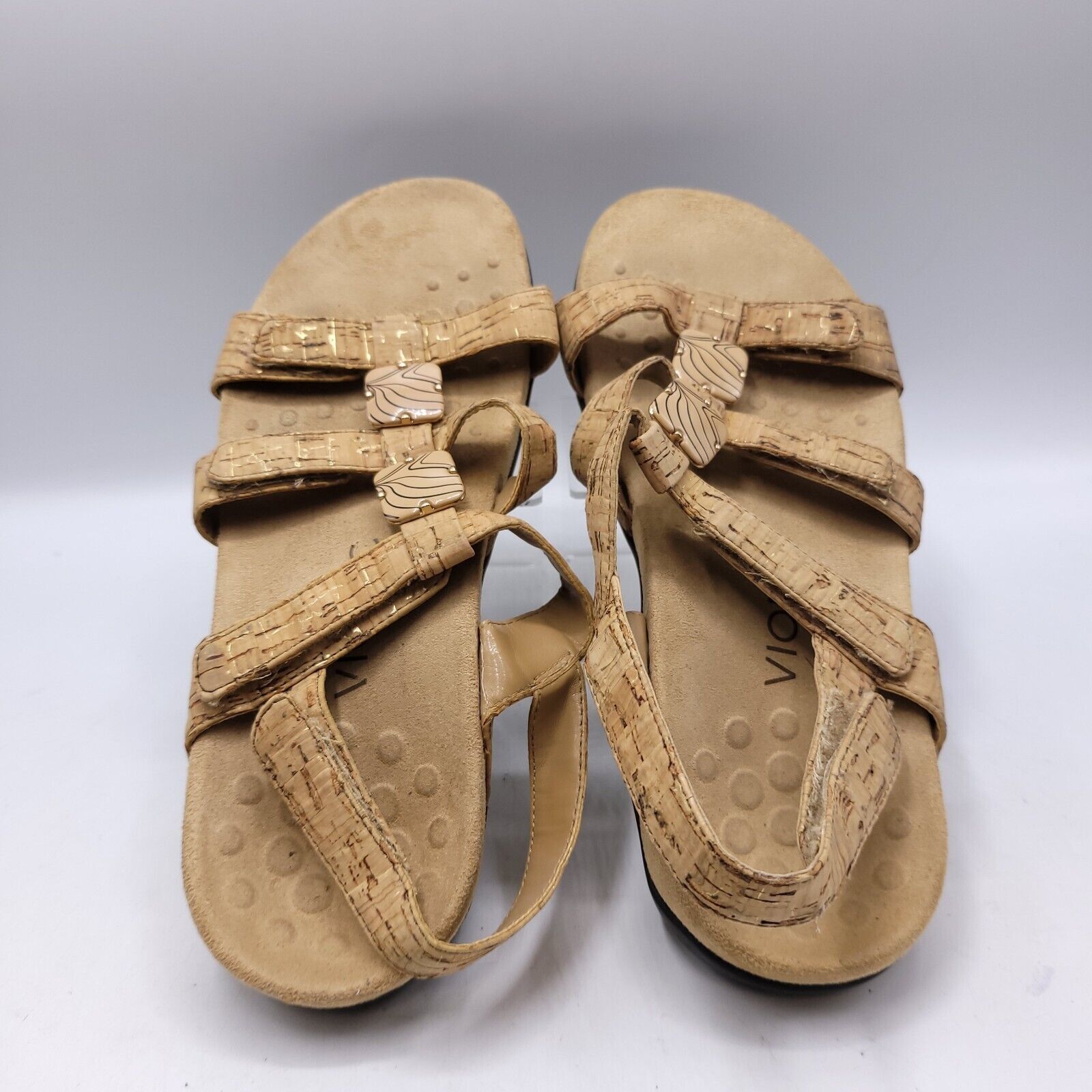 Vionic Vionic 44 Amber Slide Sandals Womens Size 7 TVW1275 Beige Size US 7 / IT 37 - 4 Thumbnail