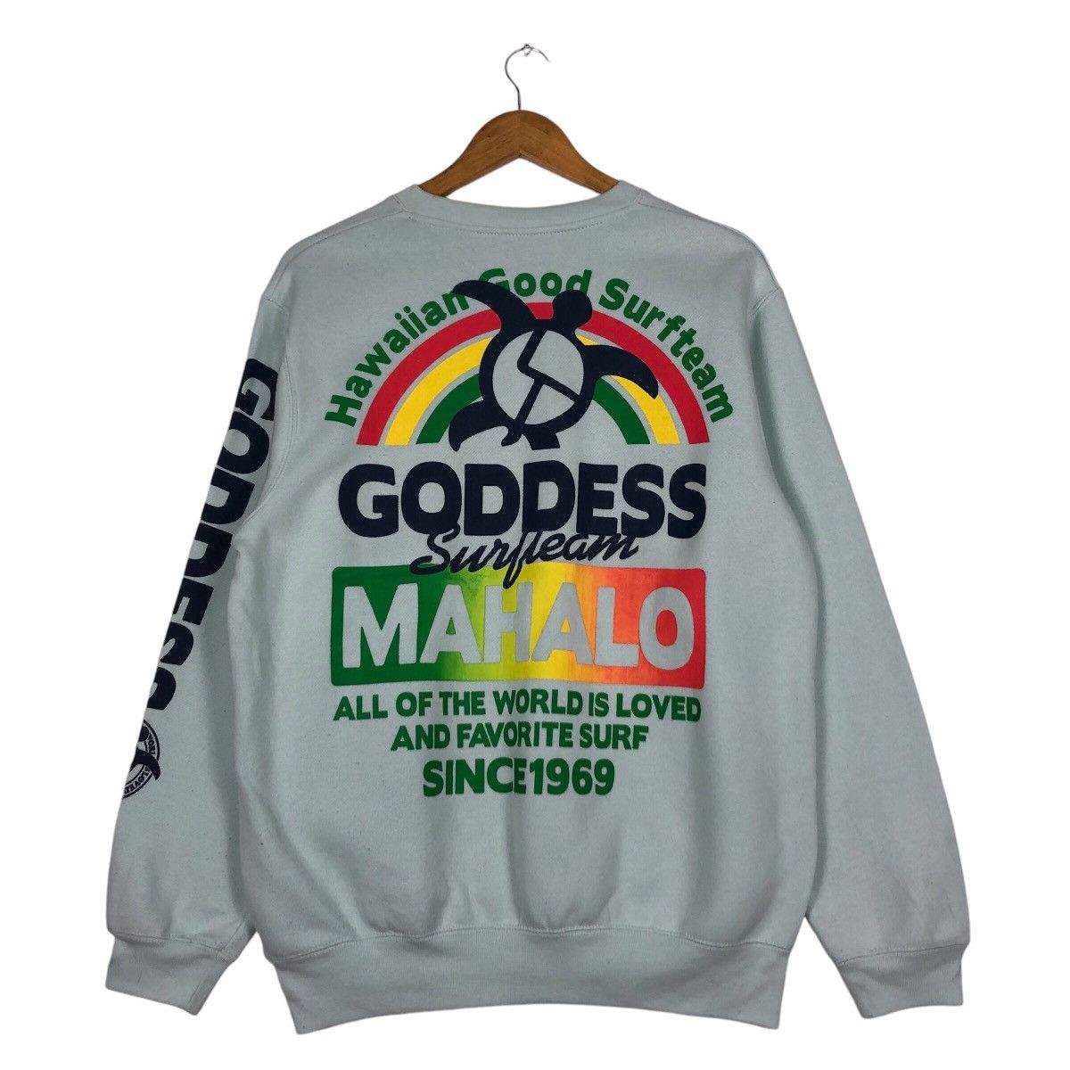 Vintage Vintage Hawaiian Good Surf Team 90s Collection Surfing Size US M / EU 48-50 / 2 - 1 Thumbnail