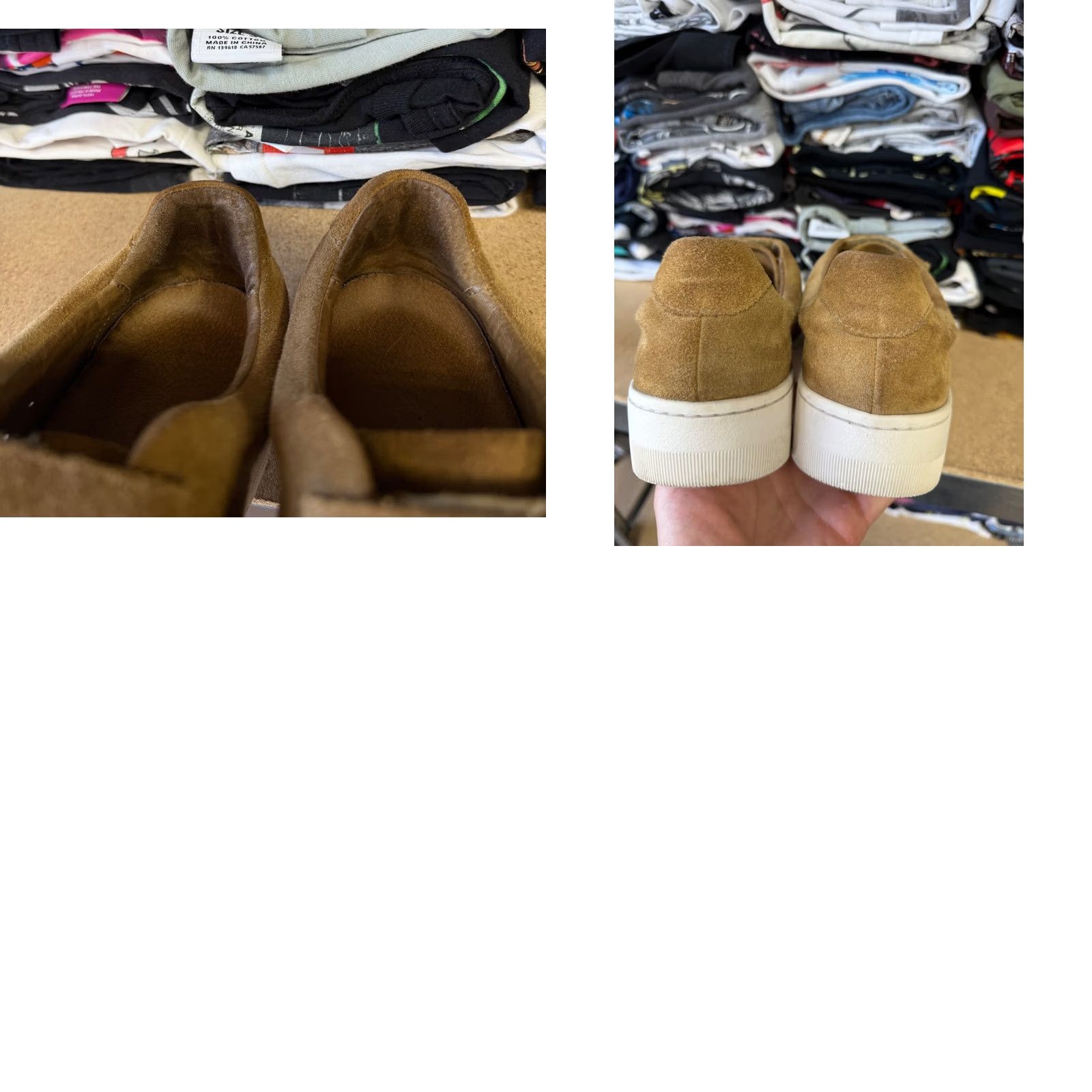 Sandro Sandro Paris Luxury Suede Sneakers Women Rare Retro Hype Beige 40 Nike? Size US 9 / IT 39 - 9 Thumbnail