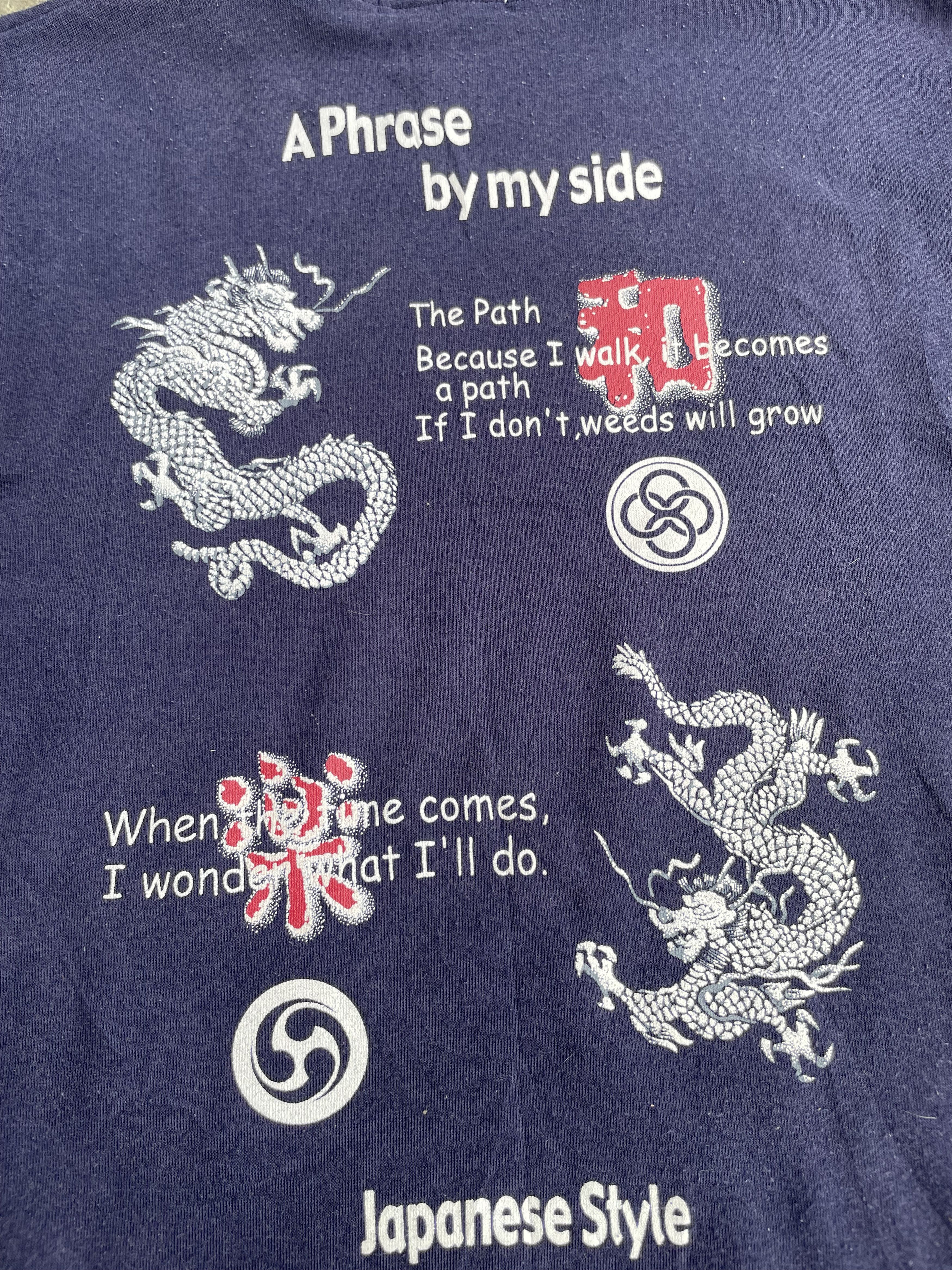 Japanese Brand Vintage Japanese Style Dragons Graphic Tattoo Sweatshirt Size US M / EU 48-50 / 2 - 2 Thumbnail