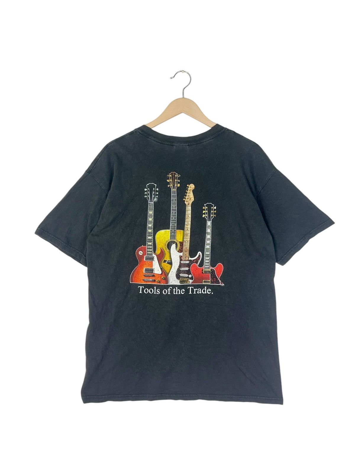 Band Tees × Vintage Vintage Tool of Trade “ Guitar Graphic “ T-Shirt Size US L / EU 52-54 / 3 - 1 Thumbnail