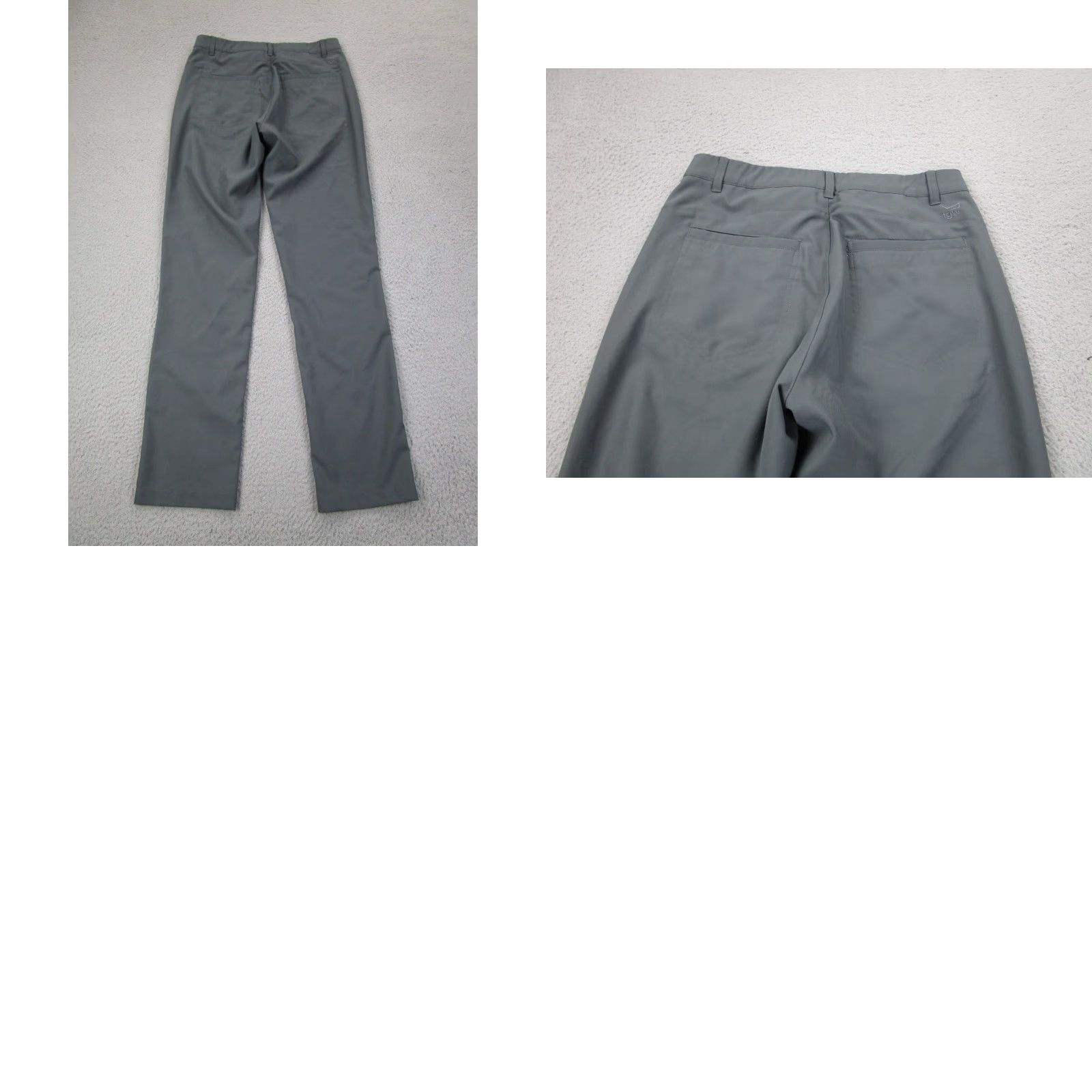 Warehouse TGW Mens Pants 30x32 Gray Tech Performance Golf Warehouse Casual Daily Preppy Size US 30 / EU 46 - 9 Thumbnail