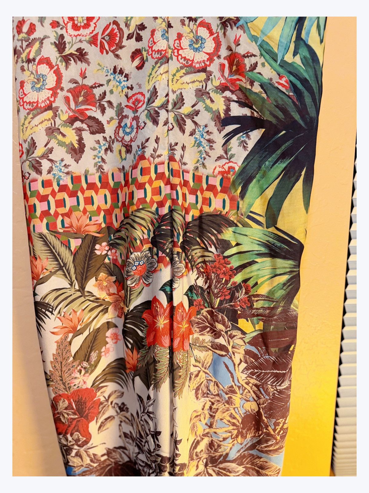 Other Boho Tropical Patchwork Jumpsuit – Size L (NWT without tag) Size 34" / US 12 / IT 48 - 3 Thumbnail