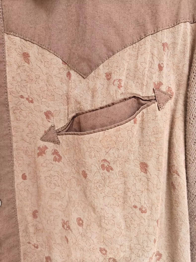 Number (N)ine Number (N)ine03ss Stamen Stitched Western Shirt 2503-Nextar Size US L / EU 52-54 / 3 - 3 Thumbnail