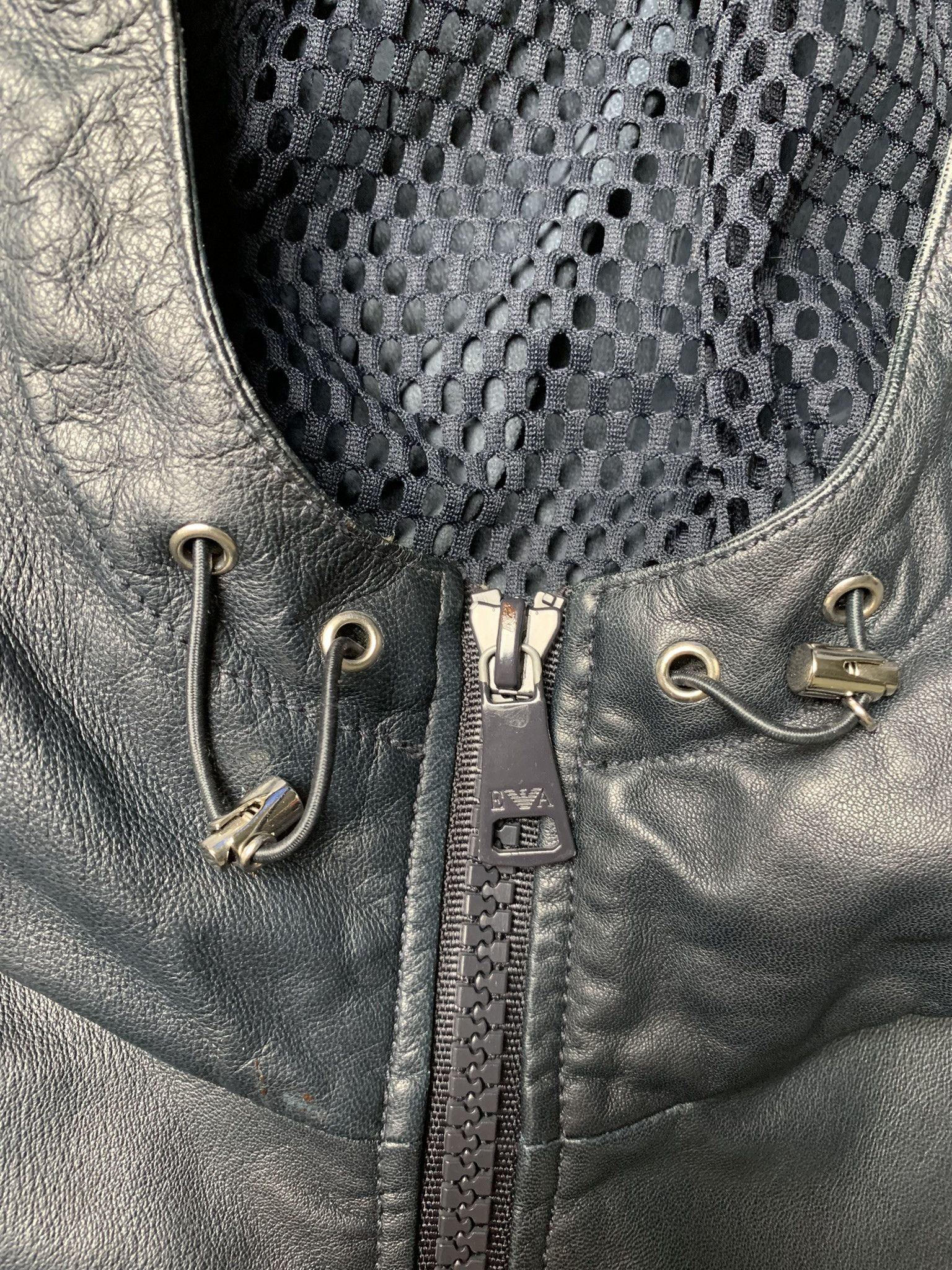 Emporio Armani Emporio Armani sheep leather hooded jacket Size US M / EU 48-50 / 2 - 5 Thumbnail