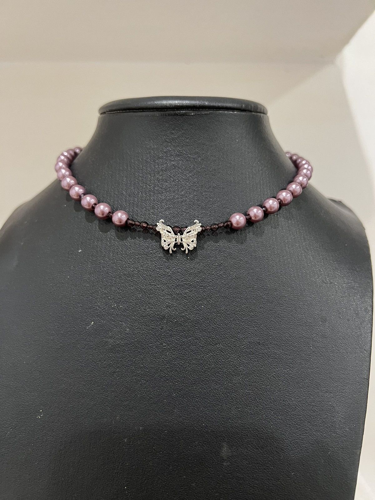 Japanese Brand Purple butterfly imitation pearl set 🔮🦋 Size ONE SIZE - 23 Thumbnail