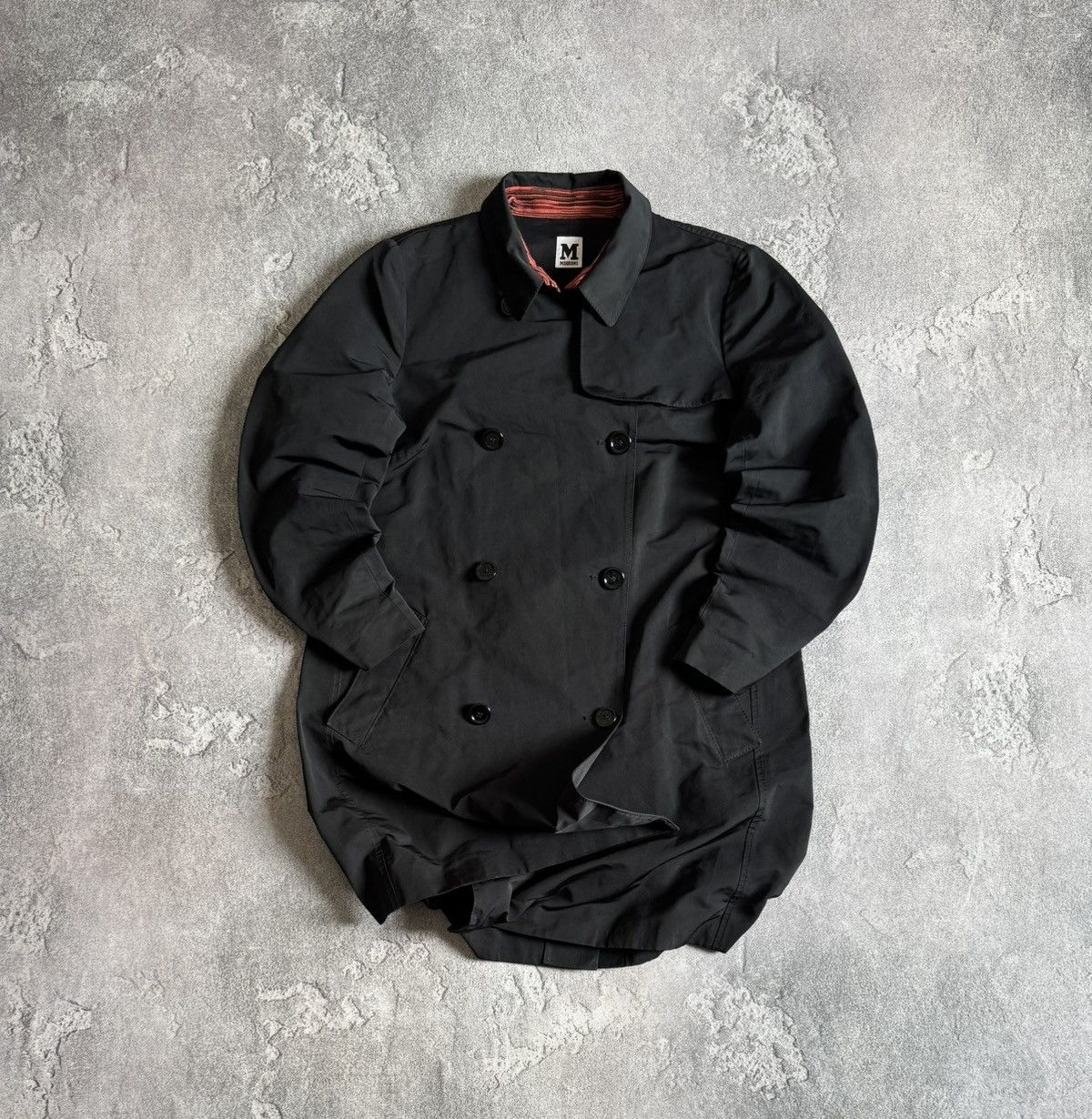 Missoni Missoni 48size black light button up jacket trench coat Size XL / US 12-14 / IT 48-50 - 1 Thumbnail