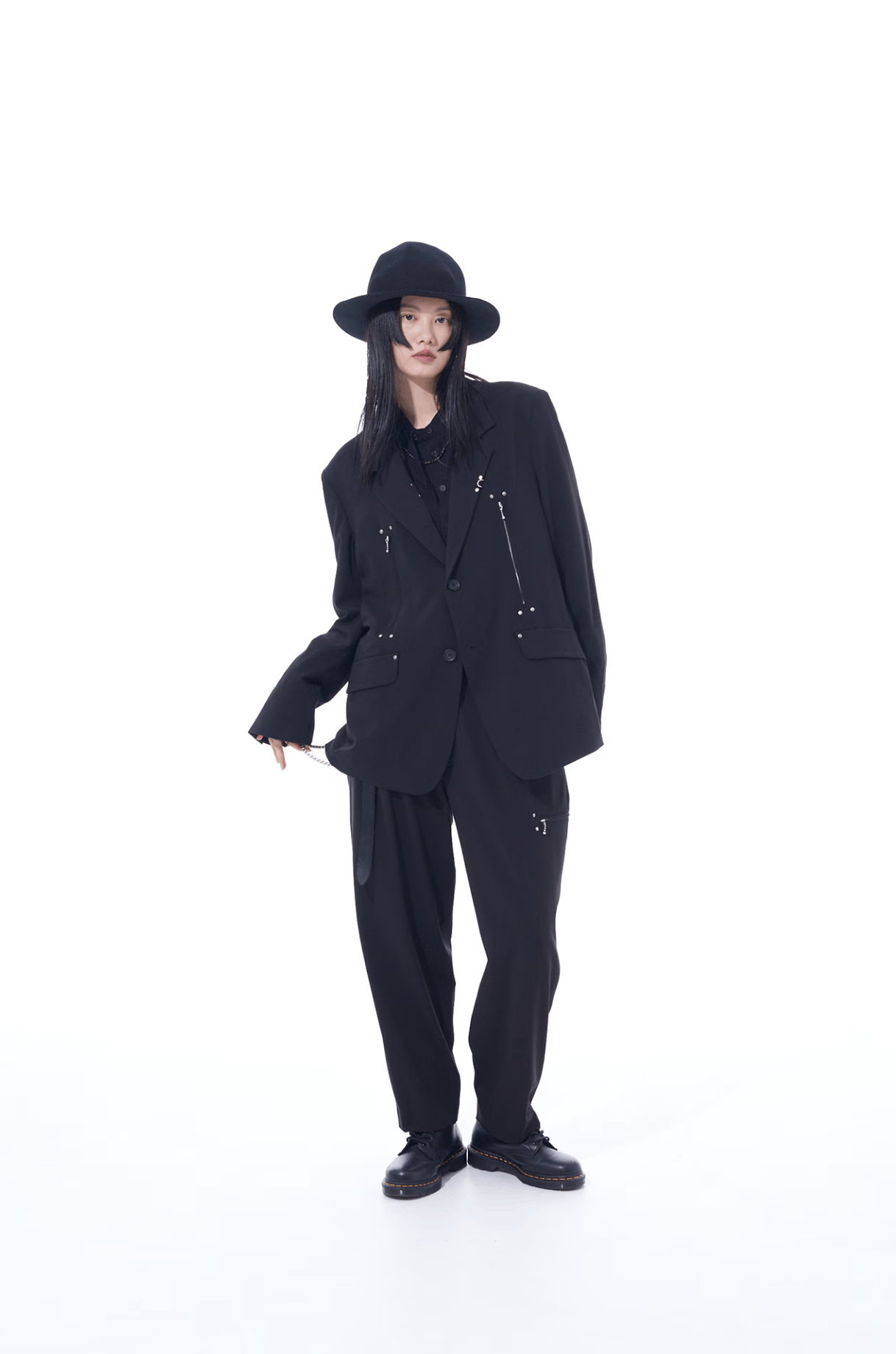 Yohji Yamamoto Yohji Yamamoto S'yte - STUDS JACKET Size US M / EU 48-50 / 2 - 6 Thumbnail