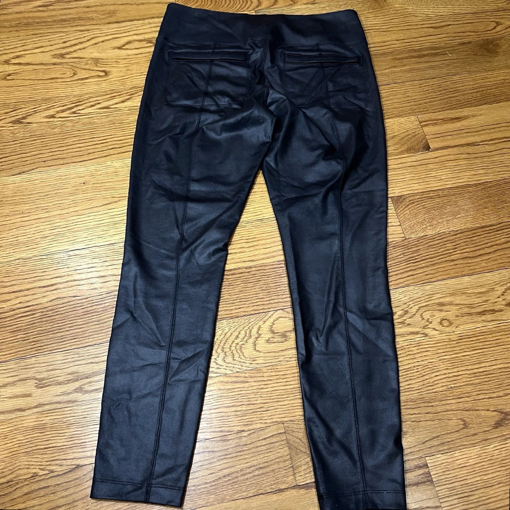 Athleta Athleta Delancey Gleam Tight Legging Black Shiny Casual Sport City L Size 36" / US 14 / IT 50 - 7 Thumbnail