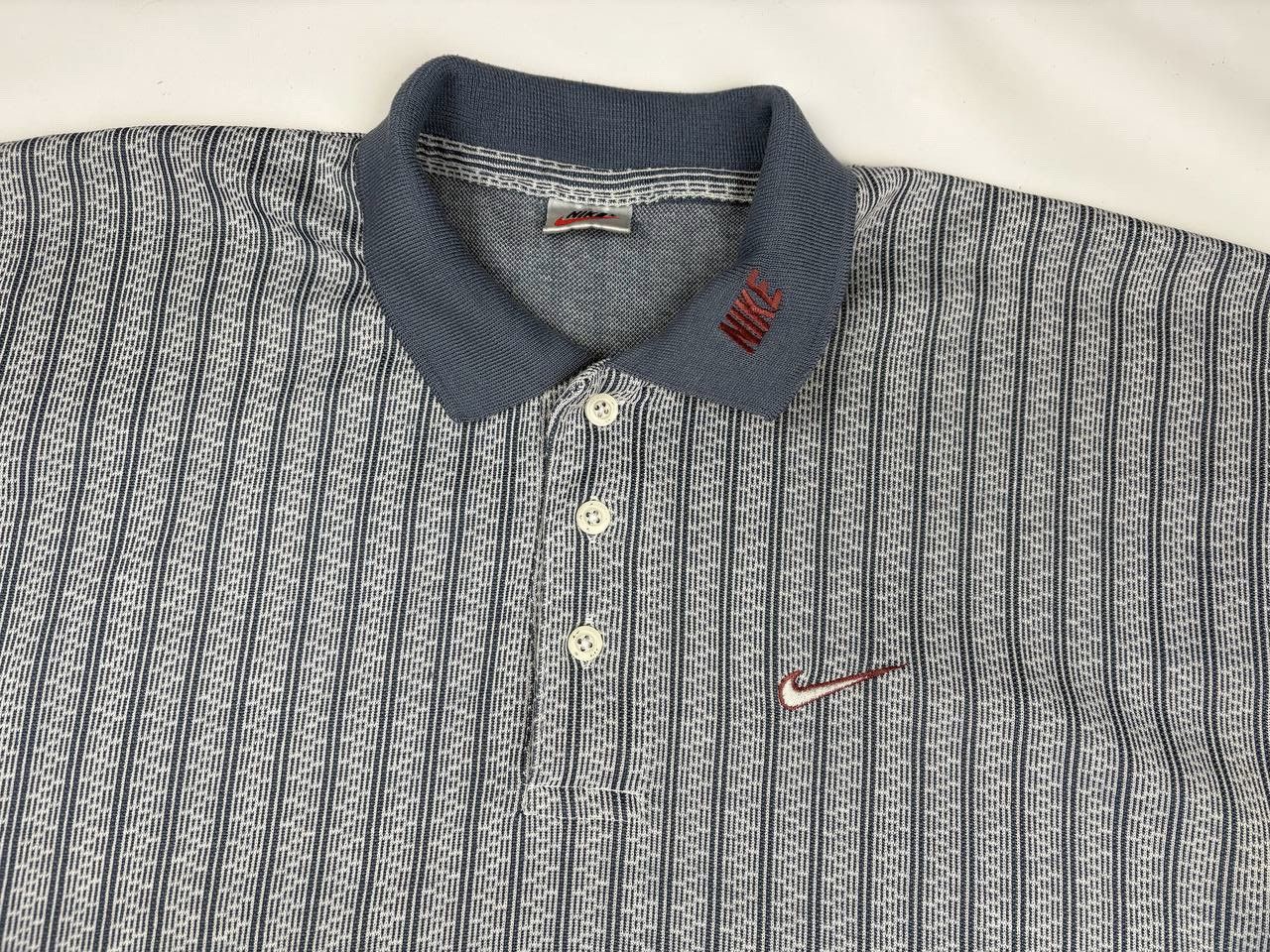 Nike × Vintage Vintage 90s T-Shirt Nike logo Size US XL / EU 56 / 4 - 2 Thumbnail