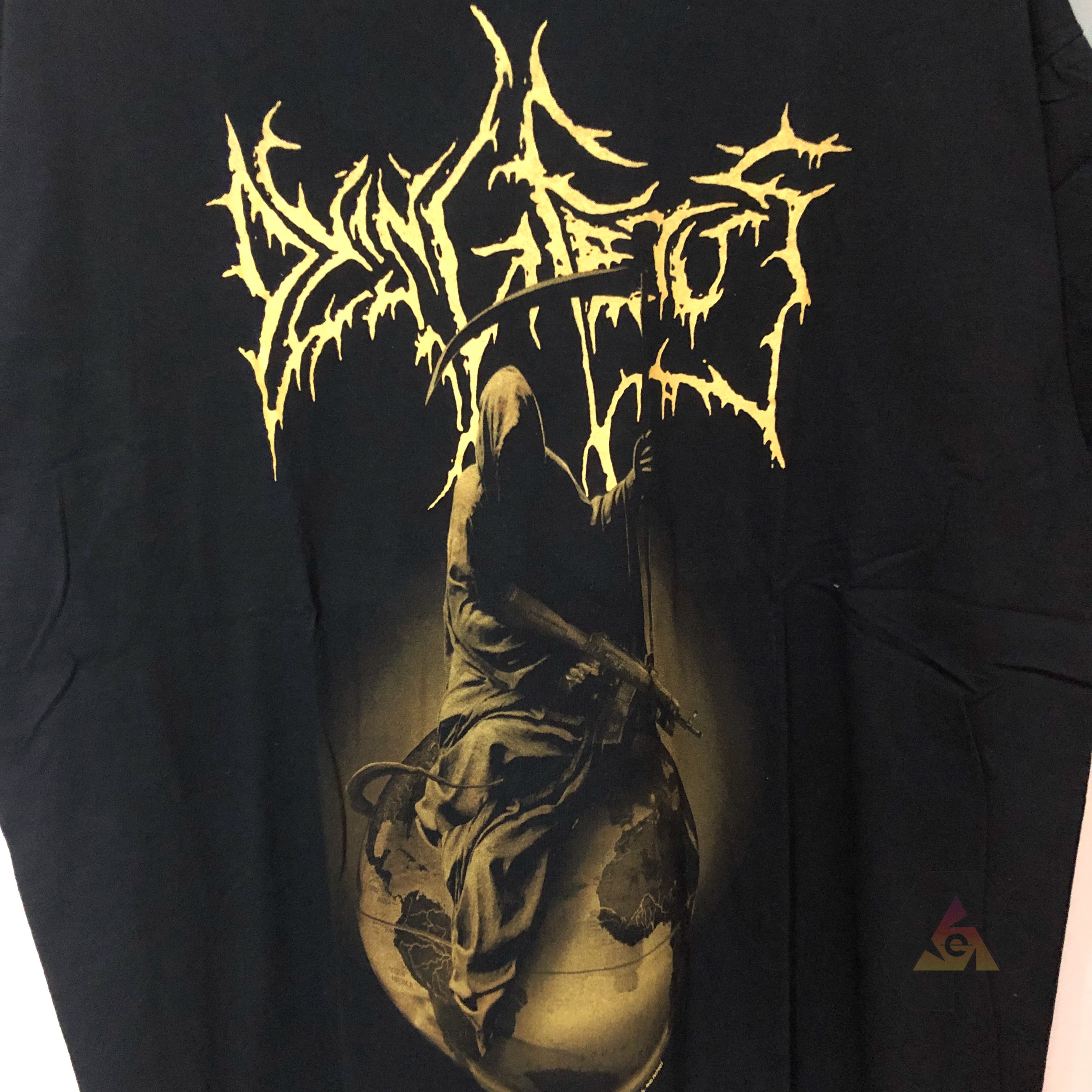 Band Tees Dying Fetus Reaper 2012 Vintage T-Shirt Size US XL / EU 56 / 4 - 5 Thumbnail