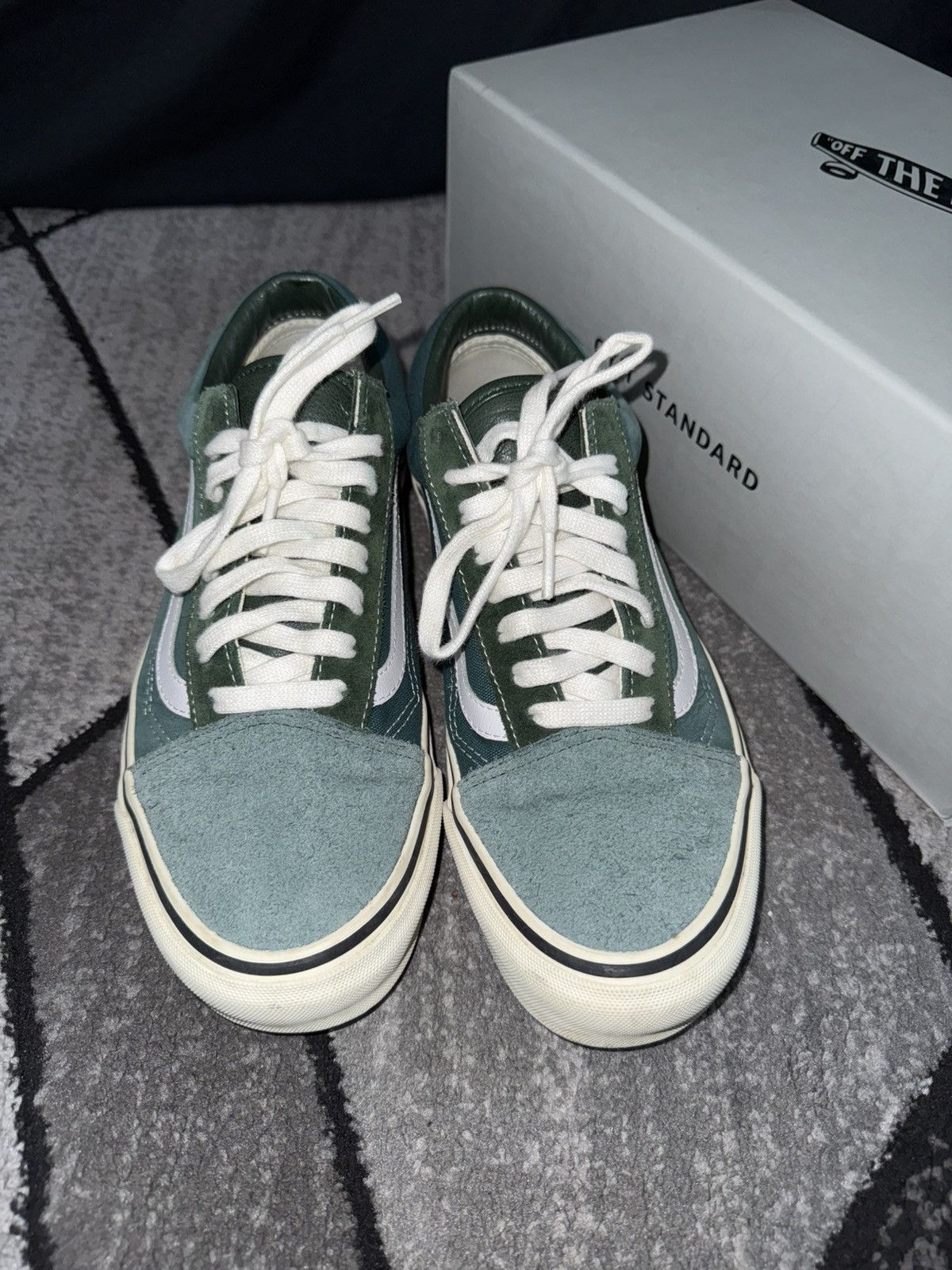 Vans Gym Standard Vans Vault Og Old Skool Lx Green Size US 8.5 / EU 41-42 - 2 Thumbnail