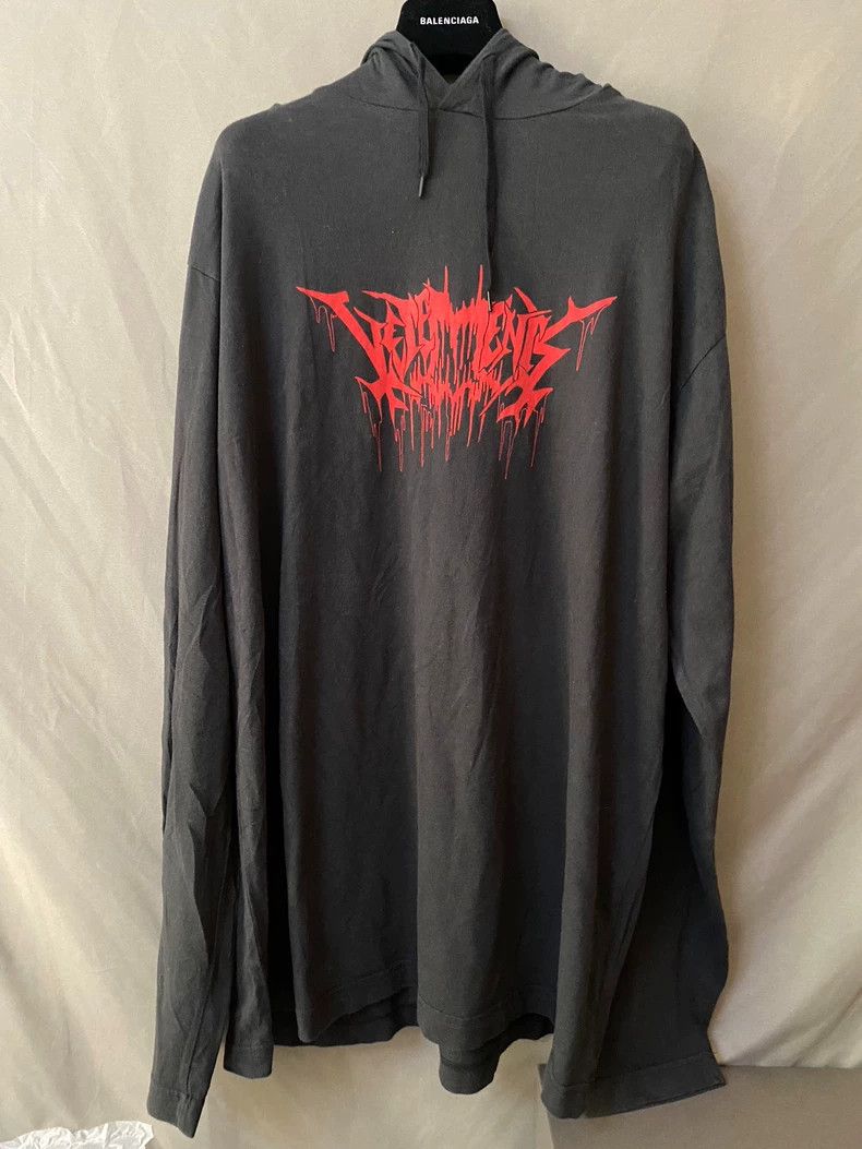 Vetements Vetements 18ss Graphic Print Hoodie-yf Size US S / EU 44-46 / 1 - 1 Thumbnail